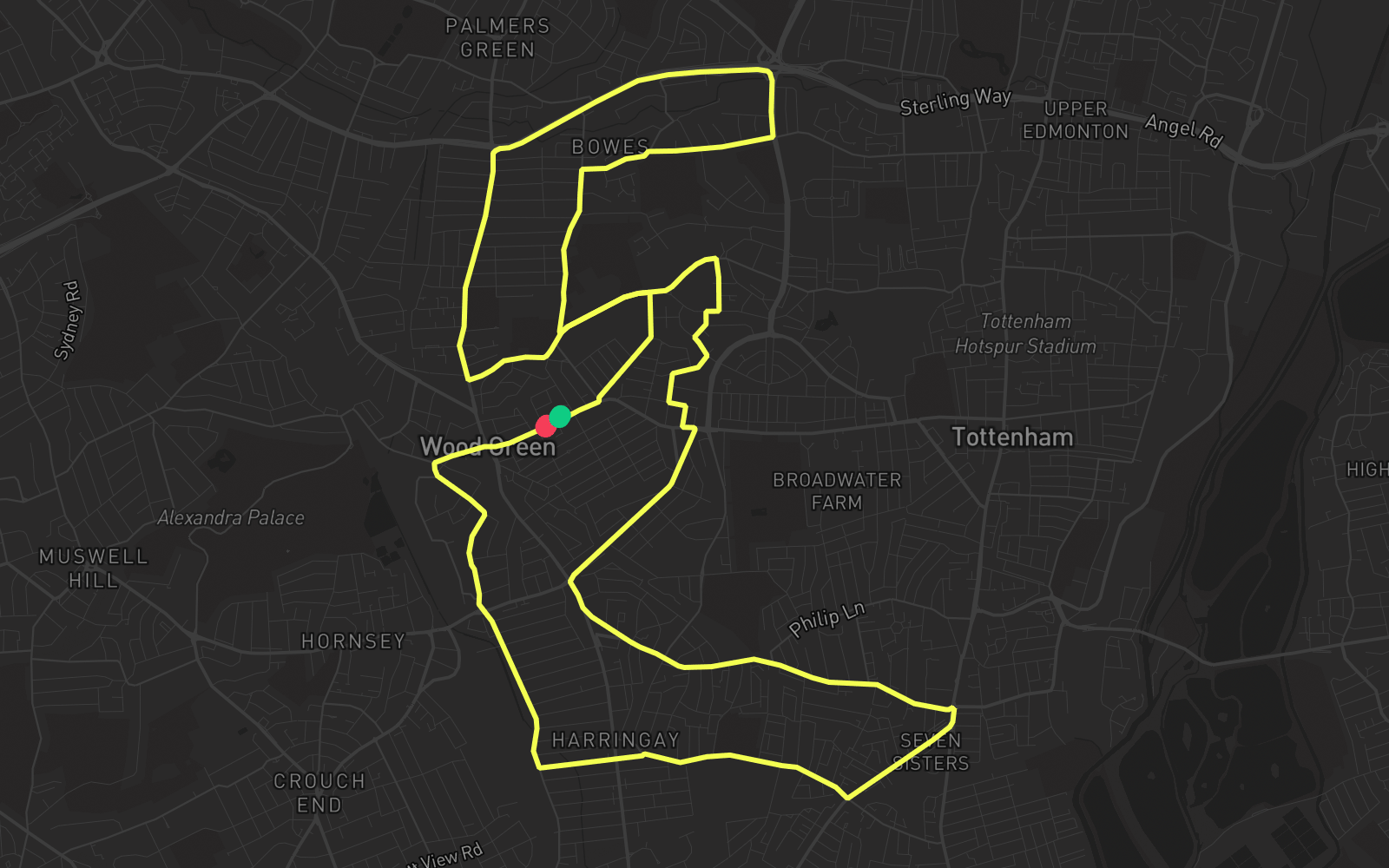 Route 3 route map