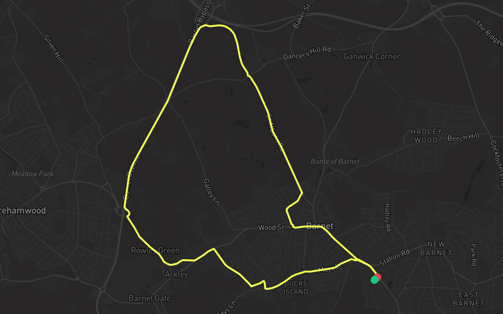 Route 3 route map