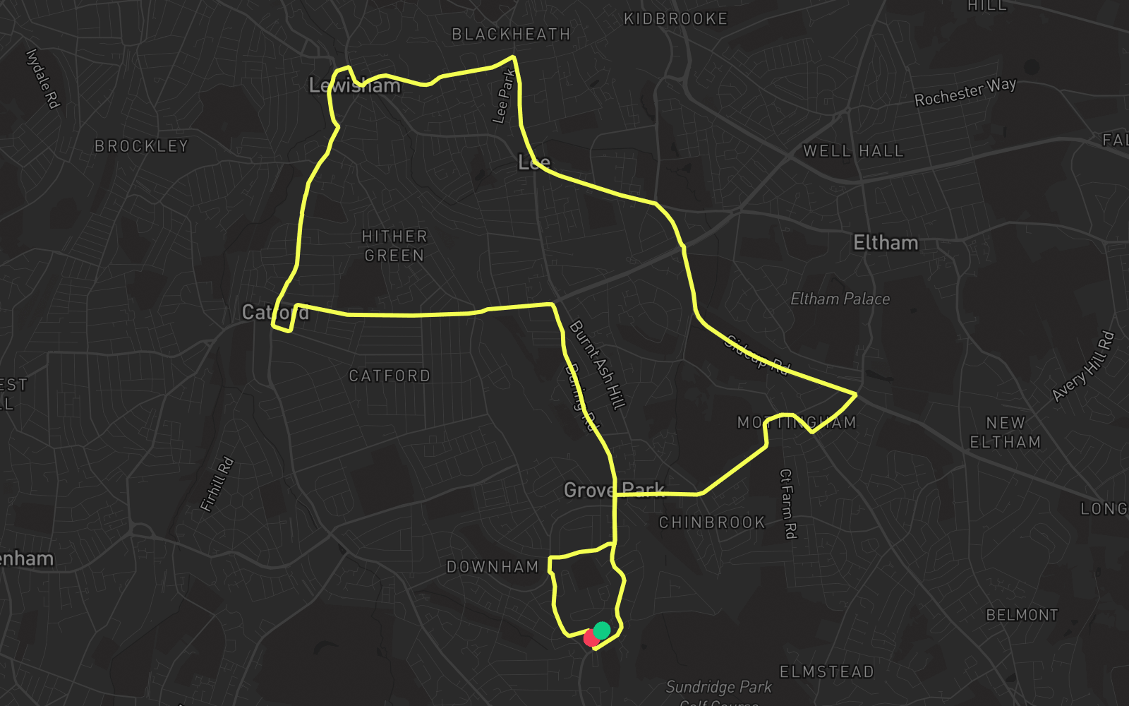 Route 4 route map