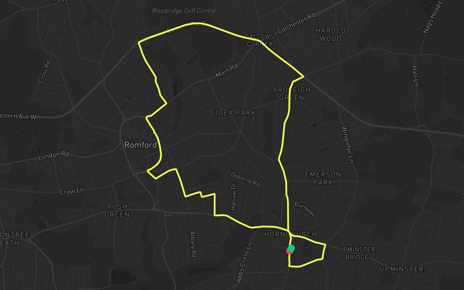 Route 3 route map