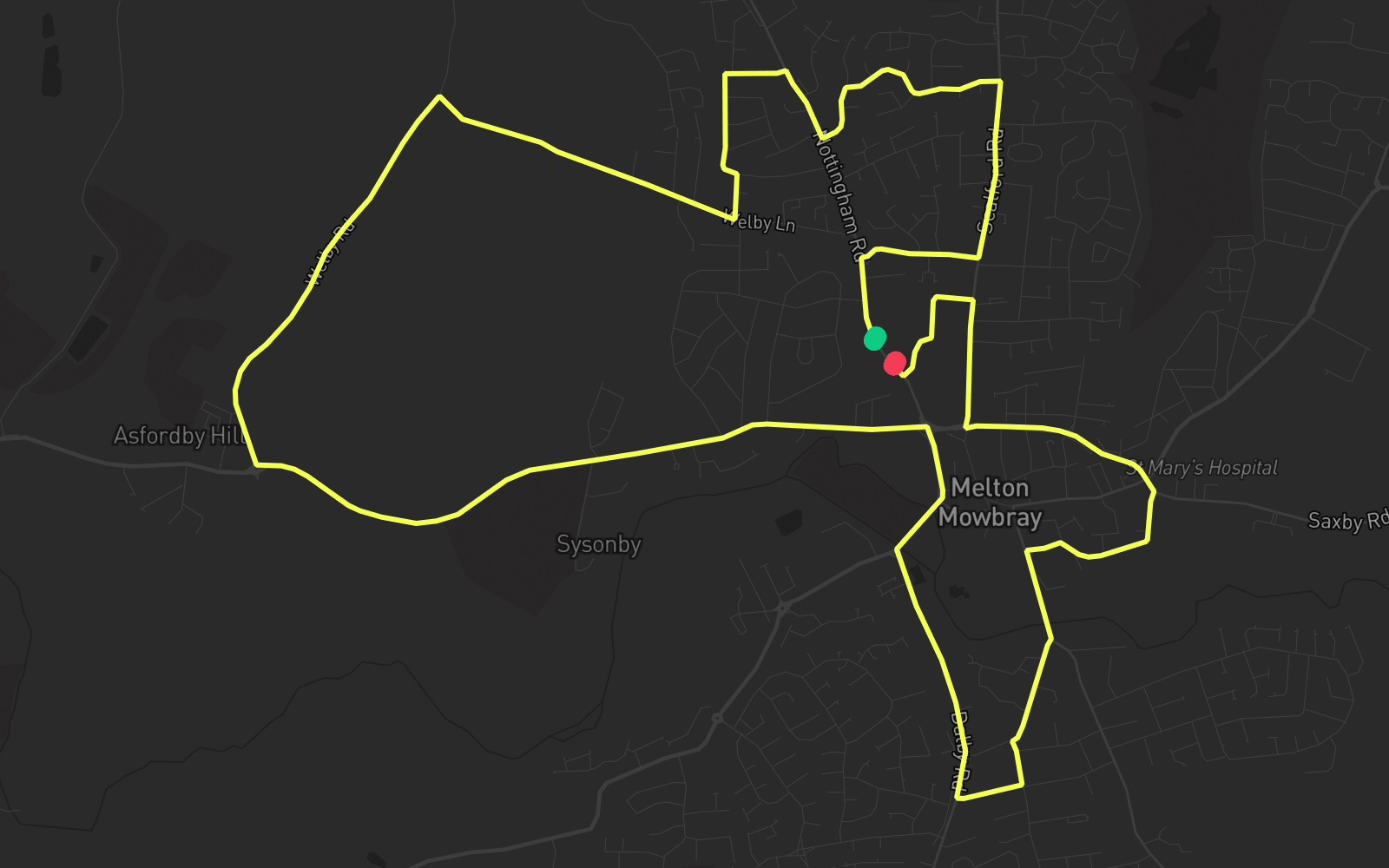 Route 4 route map