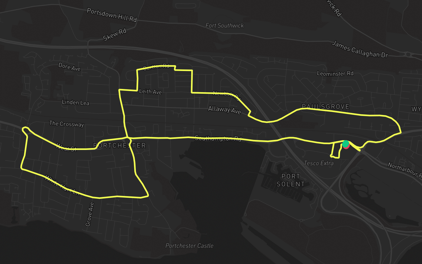 Route 2 route map