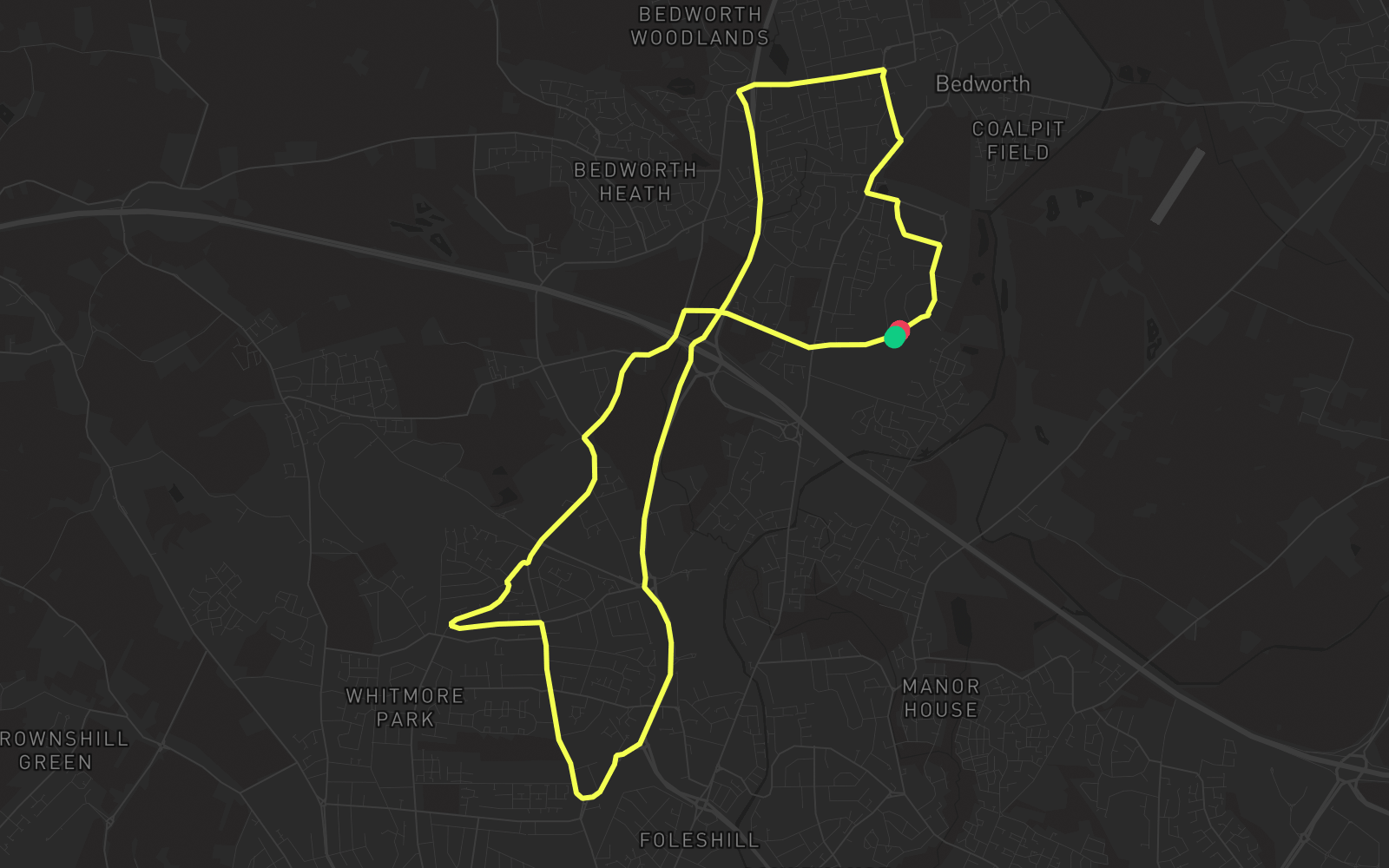 Route 4 route map