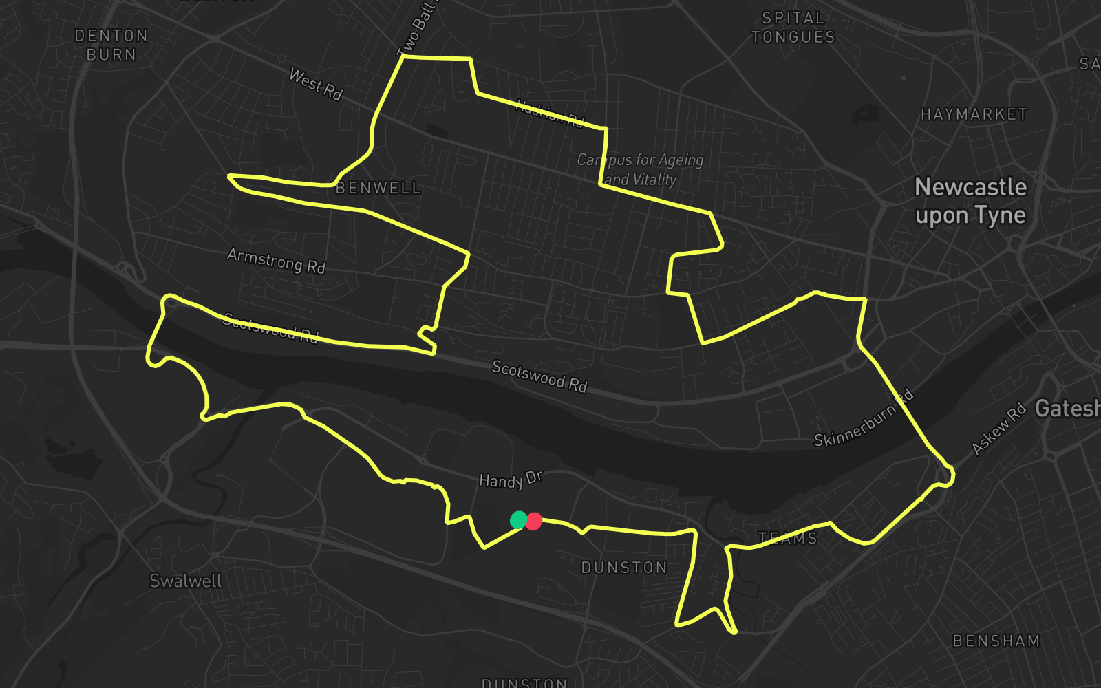 Route 5 route map