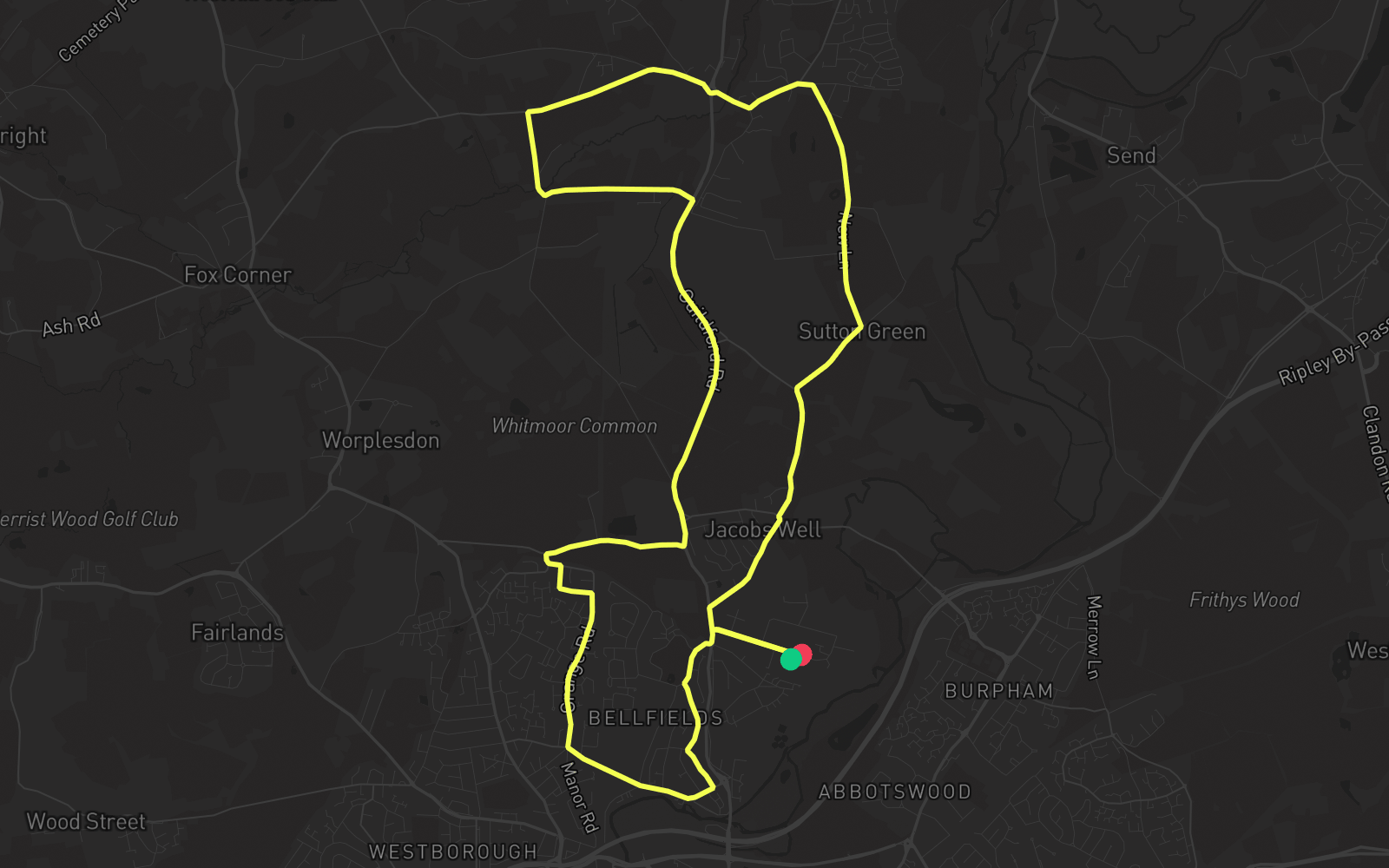 Route 3 route map