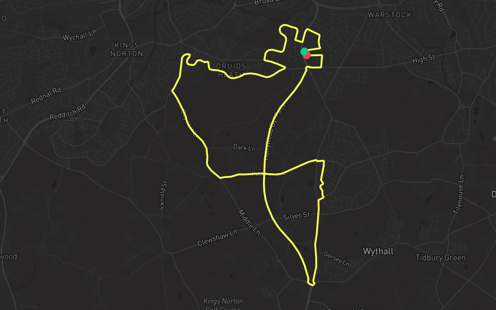Route 1 route map