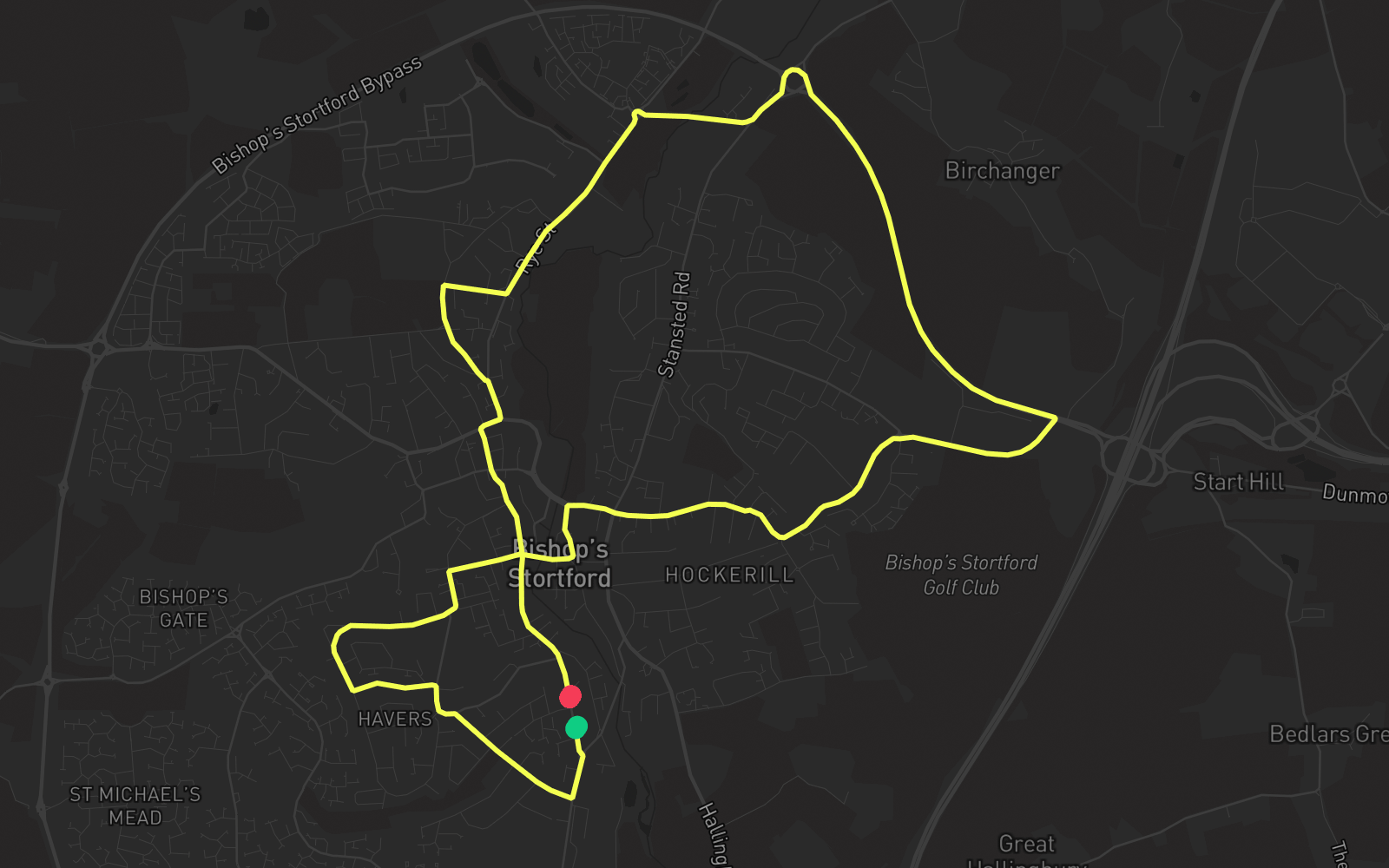 Route 4 route map