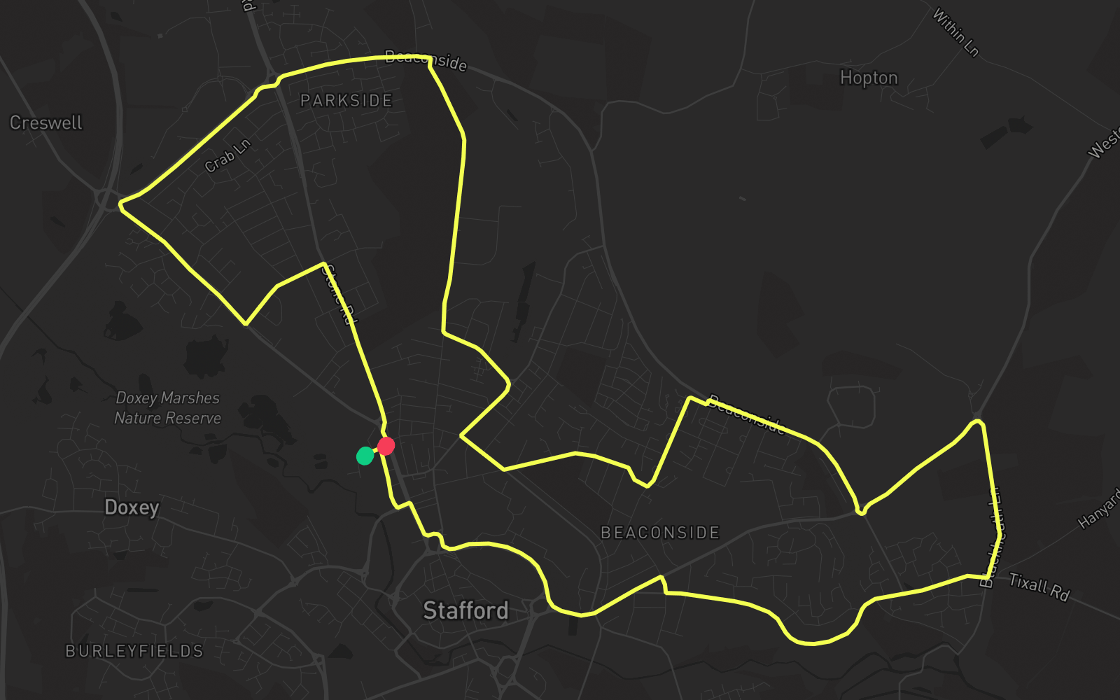 Route 3 route map