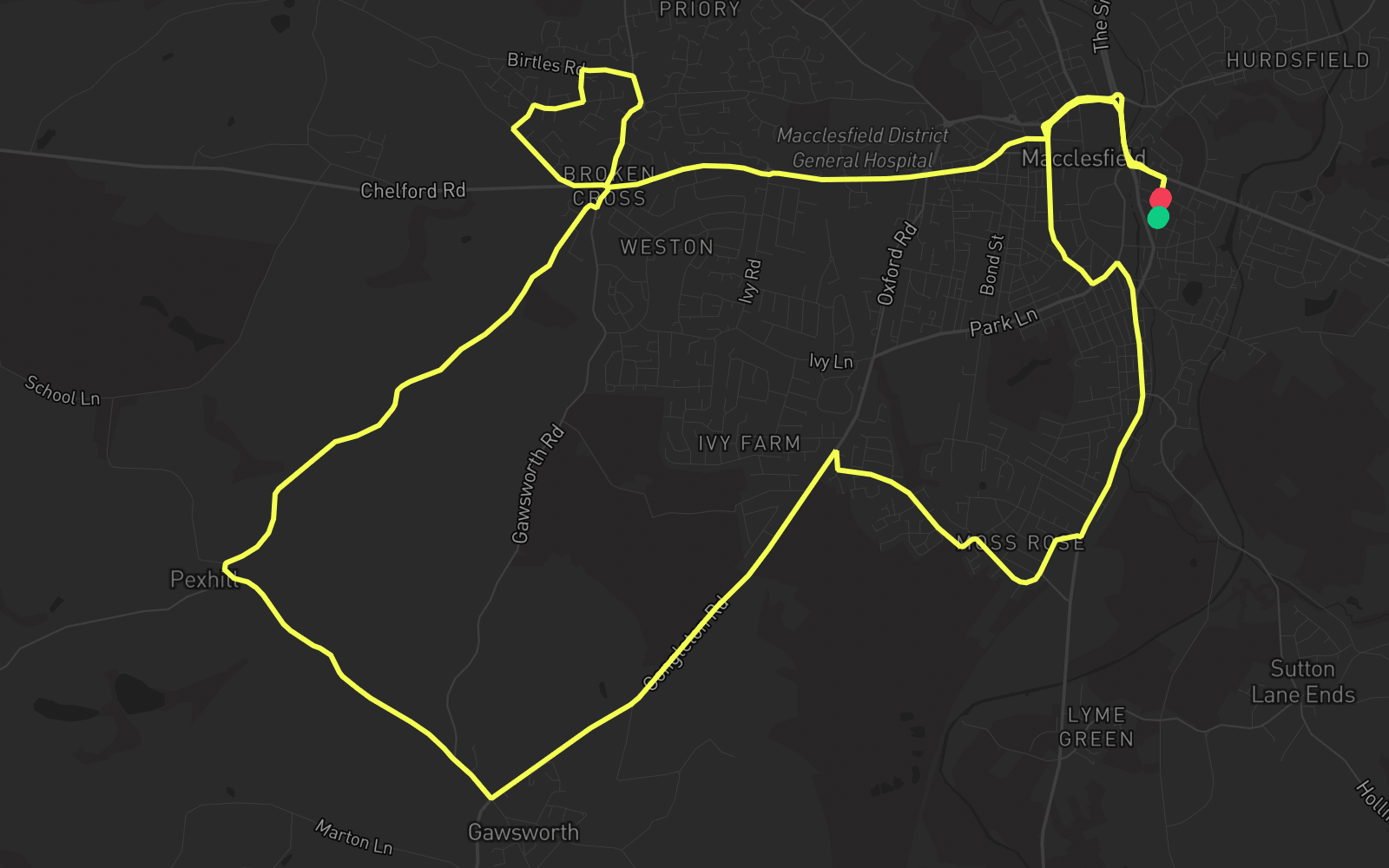 Route 4 route map