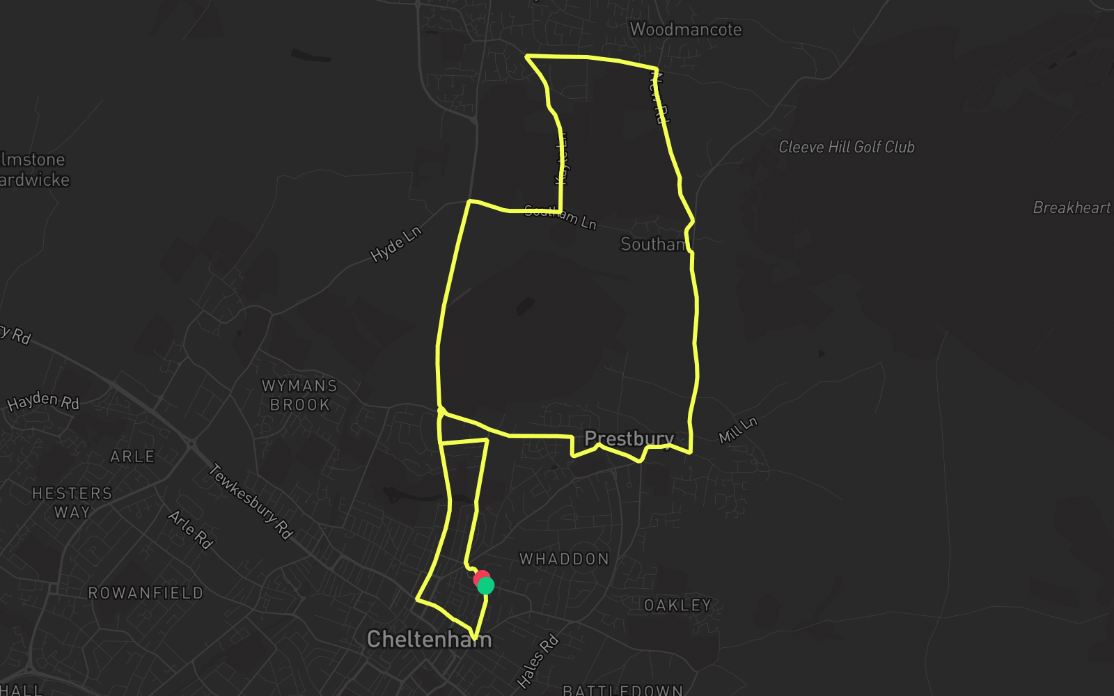 Route 3 route map