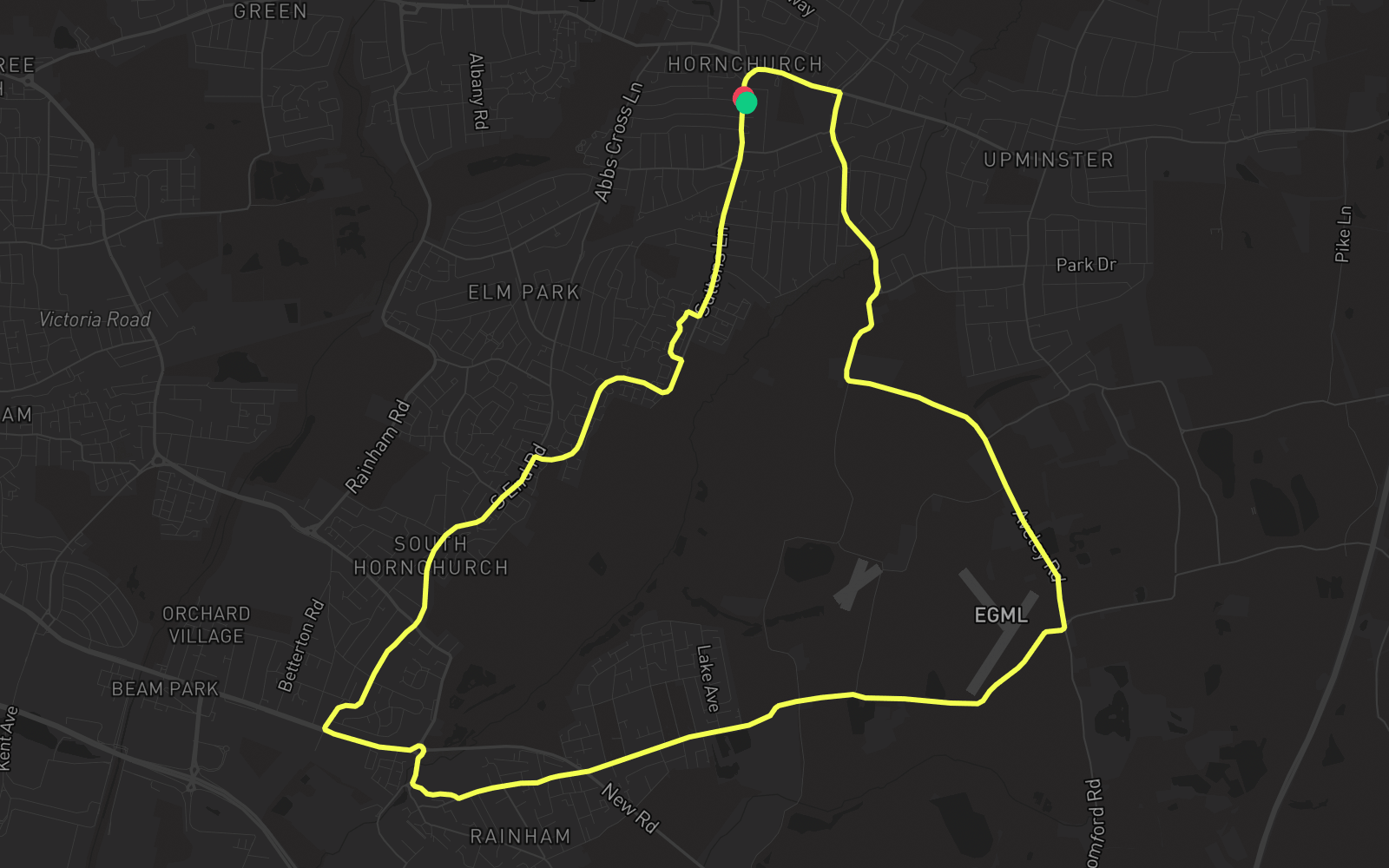Route 4 route map
