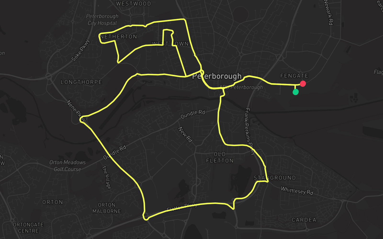 Route 4 route map
