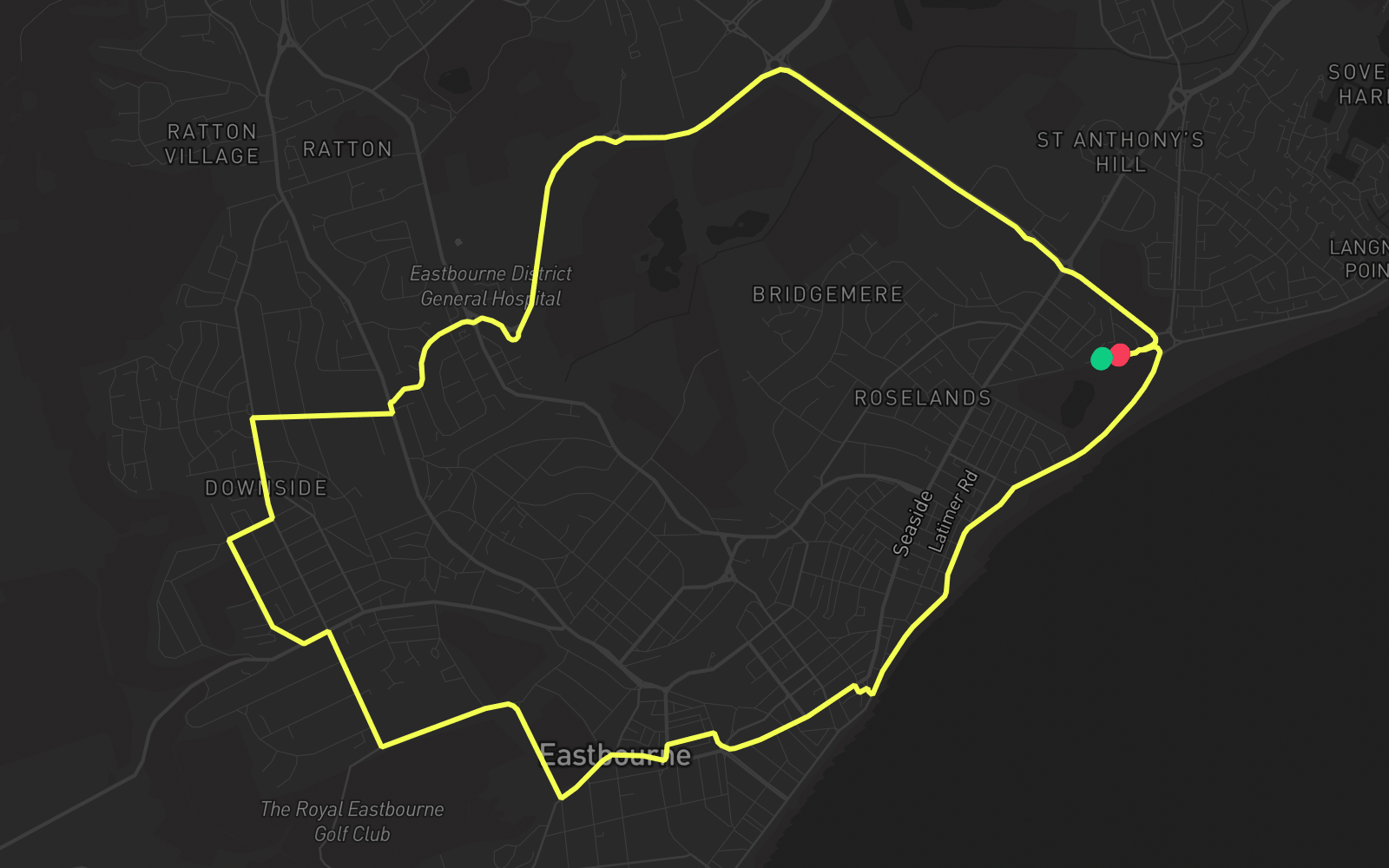 Route 4 route map