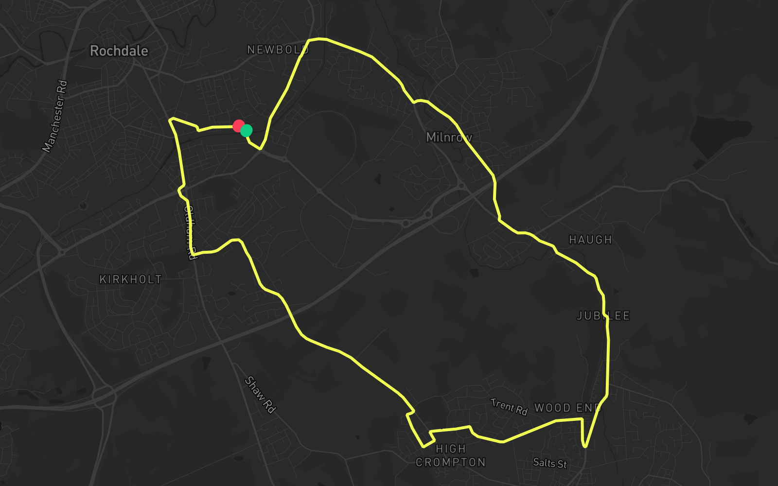 Route 4 route map