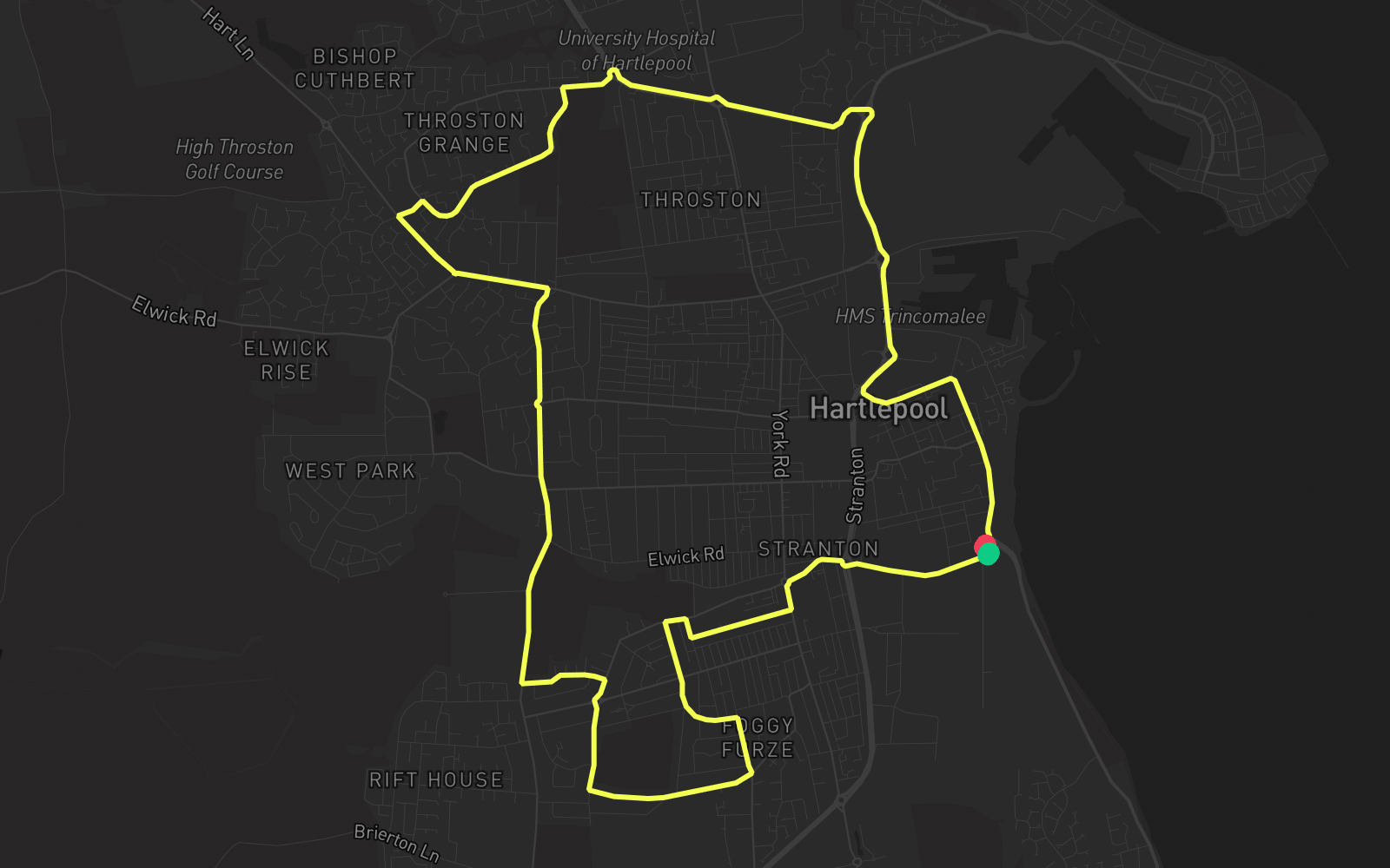 Route 3 route map