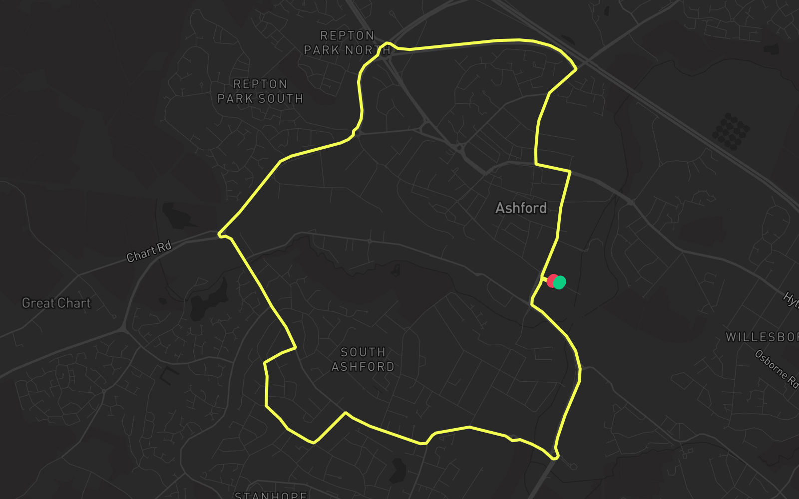 Route 4 route map