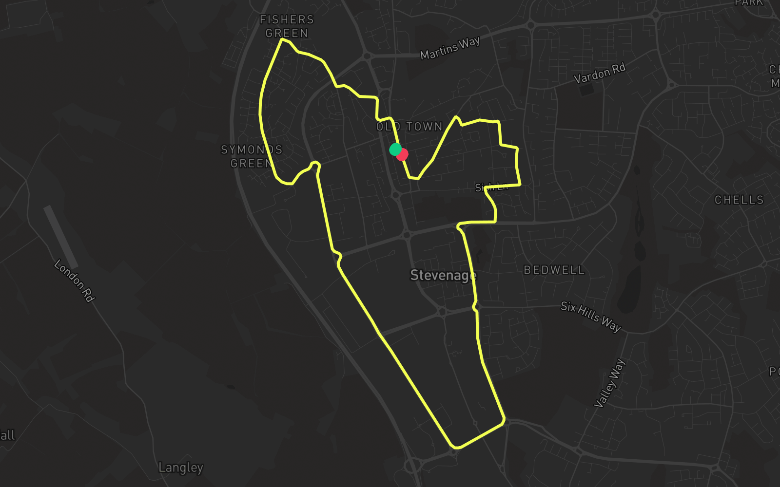 Route 2 route map
