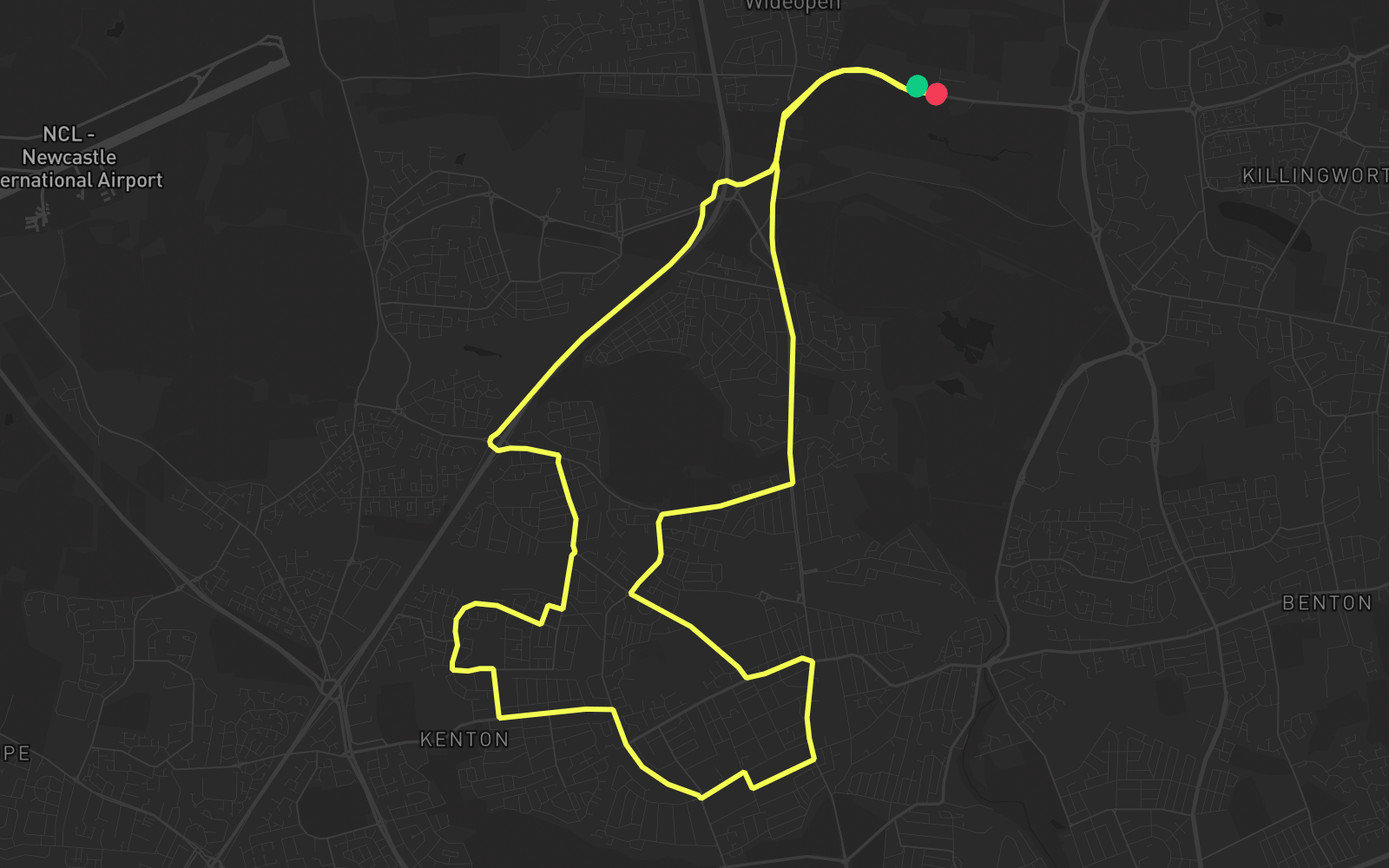 Route 4 route map