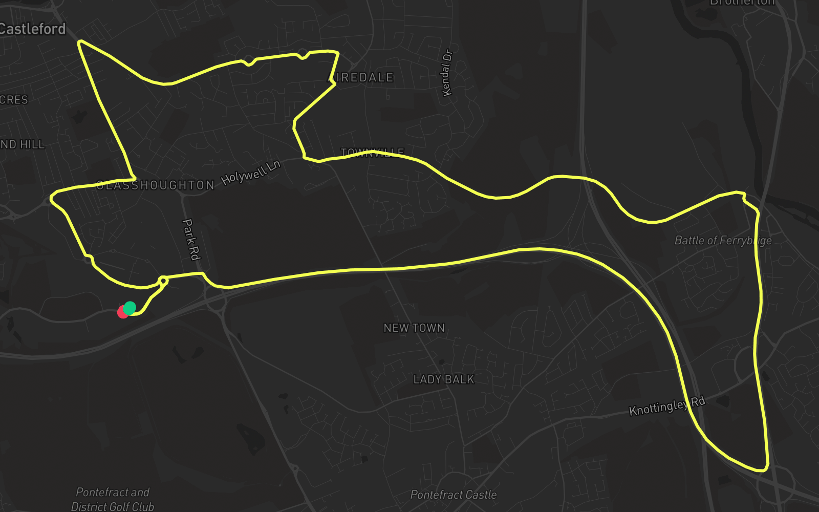 Route 3 route map