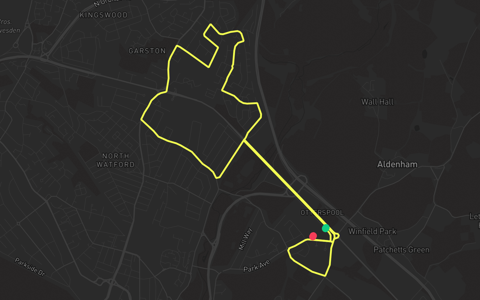 Route 4 route map
