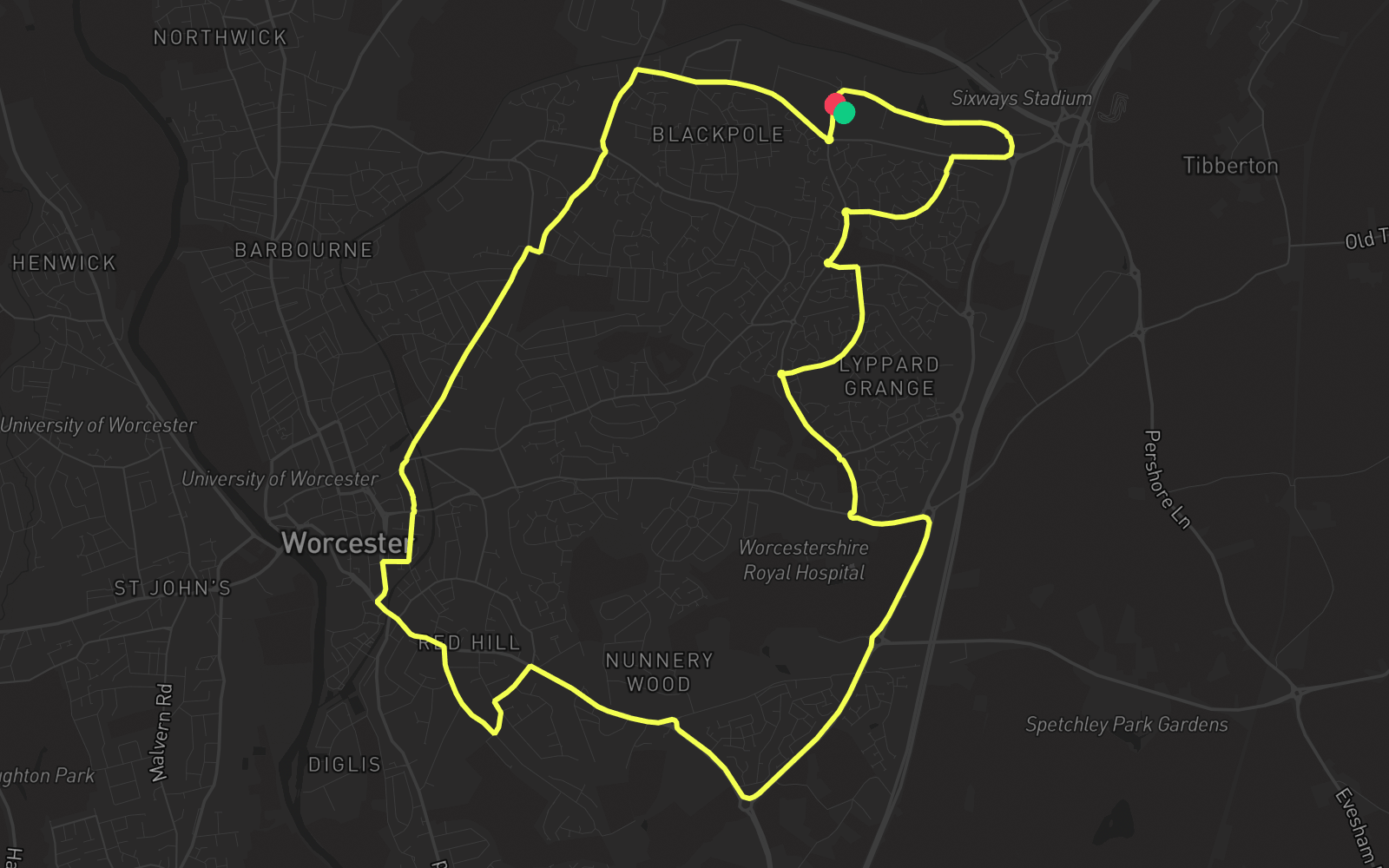 Route 4 route map