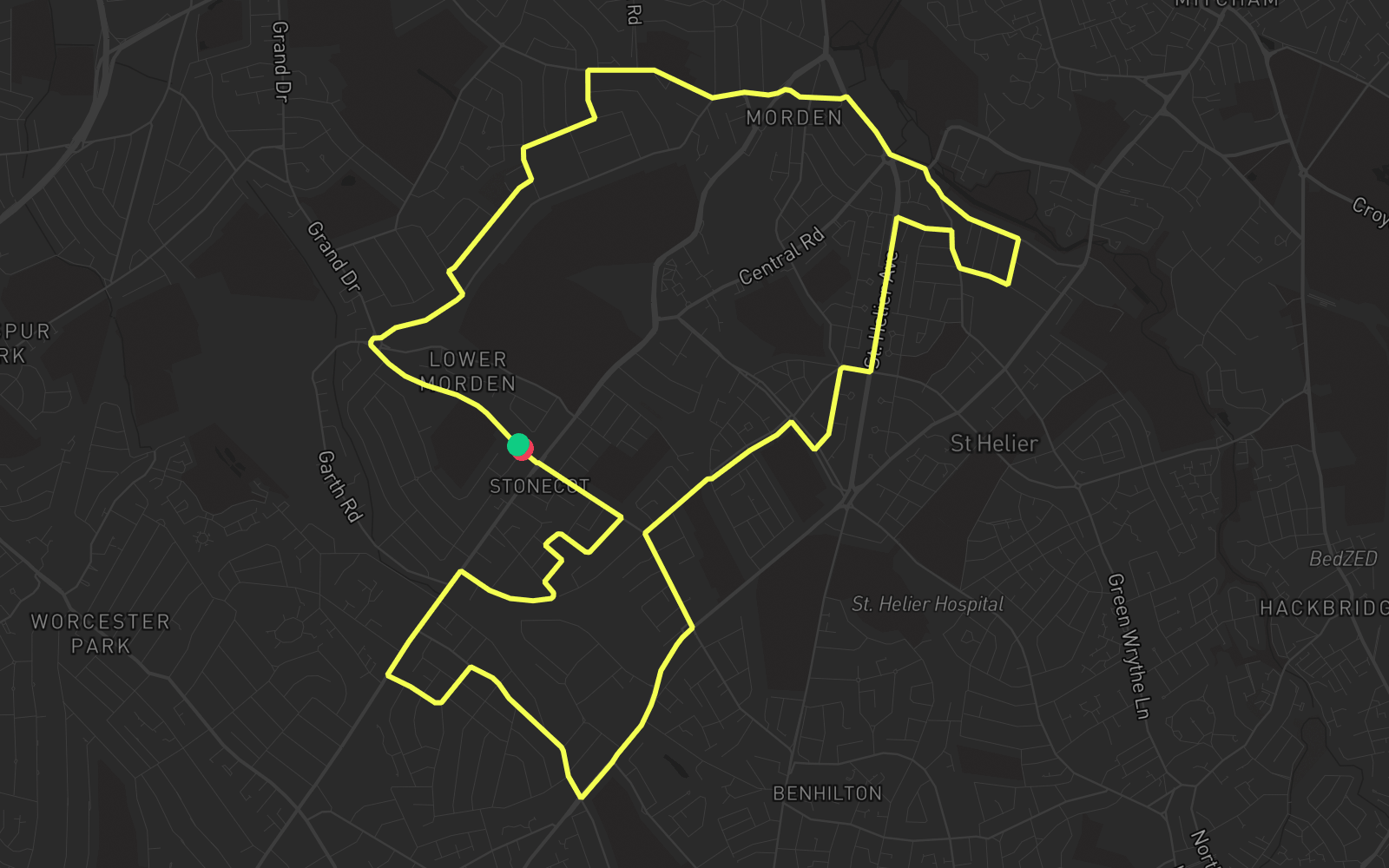 Route 3 route map