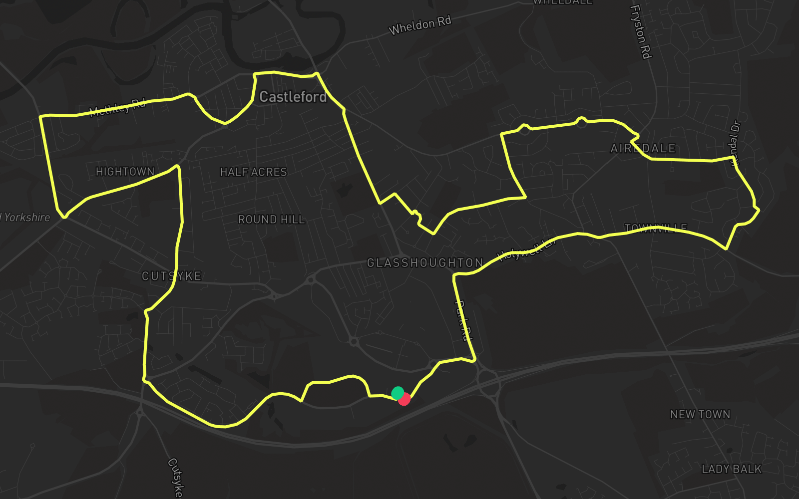 Route 5 route map
