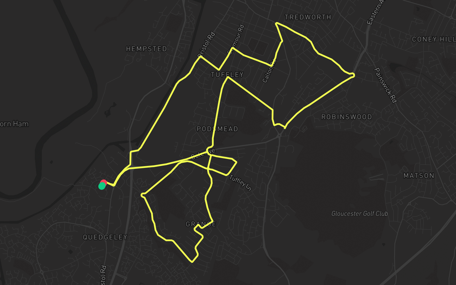 Route 5 route map
