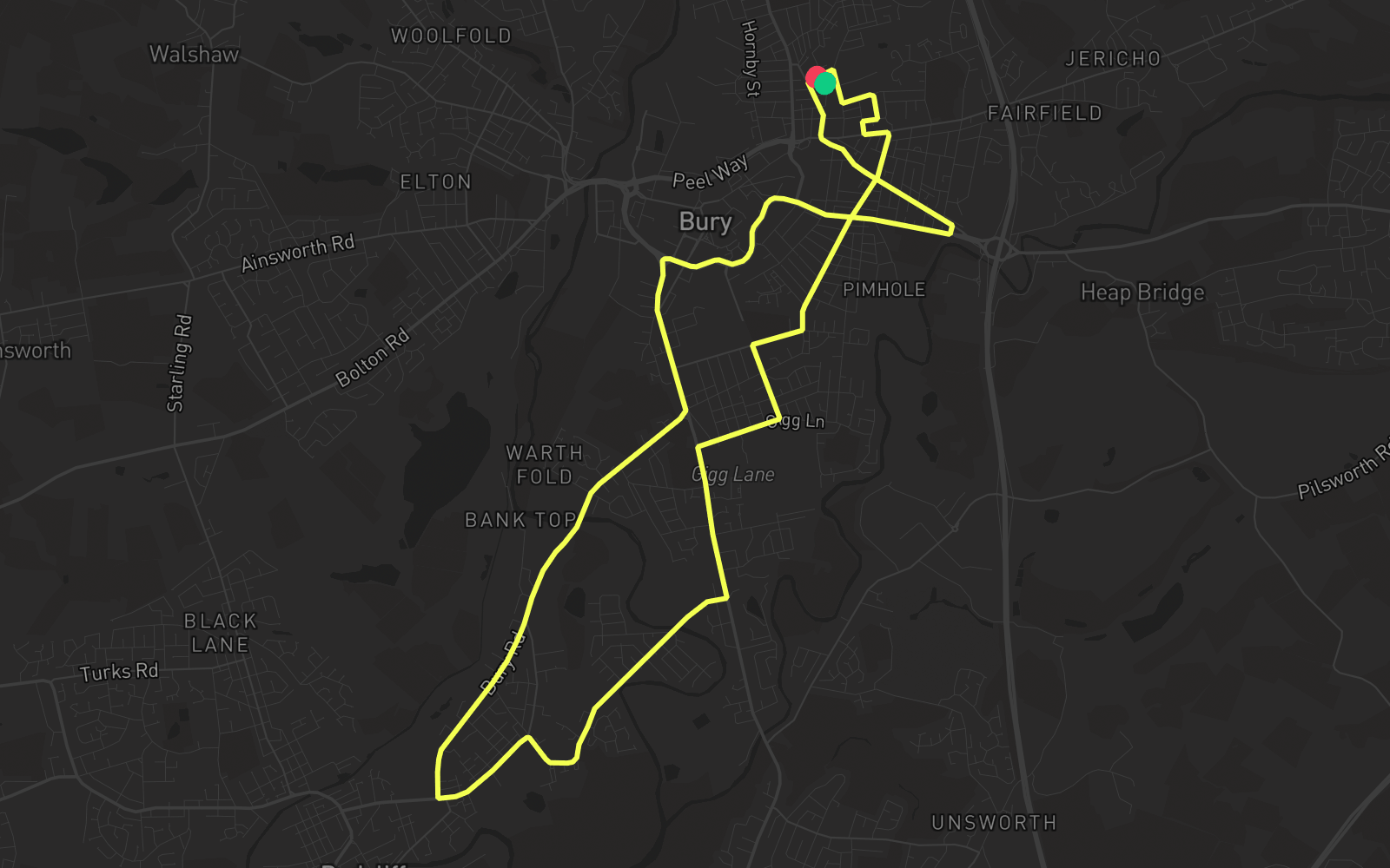 Route 2 route map