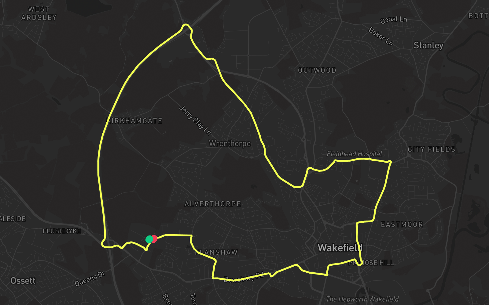 Route 3 route map