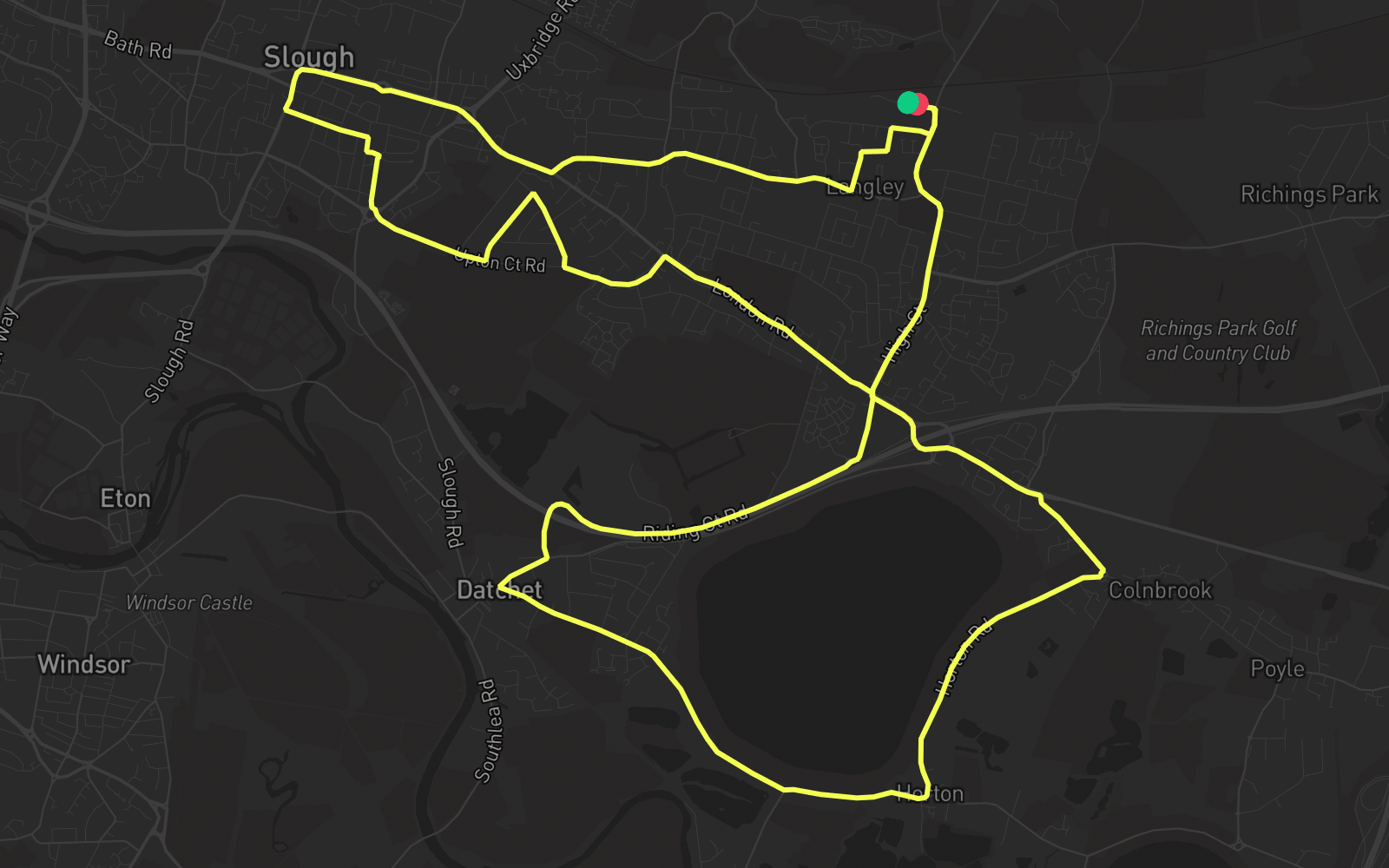 Route 5 route map