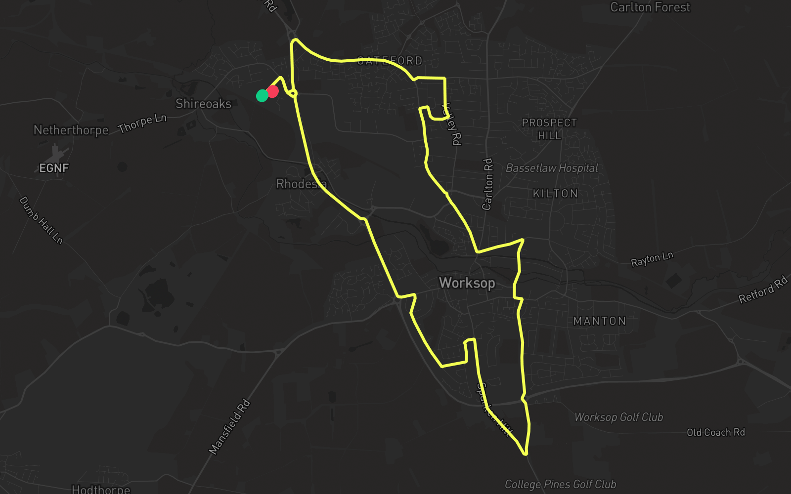 Route 2 route map