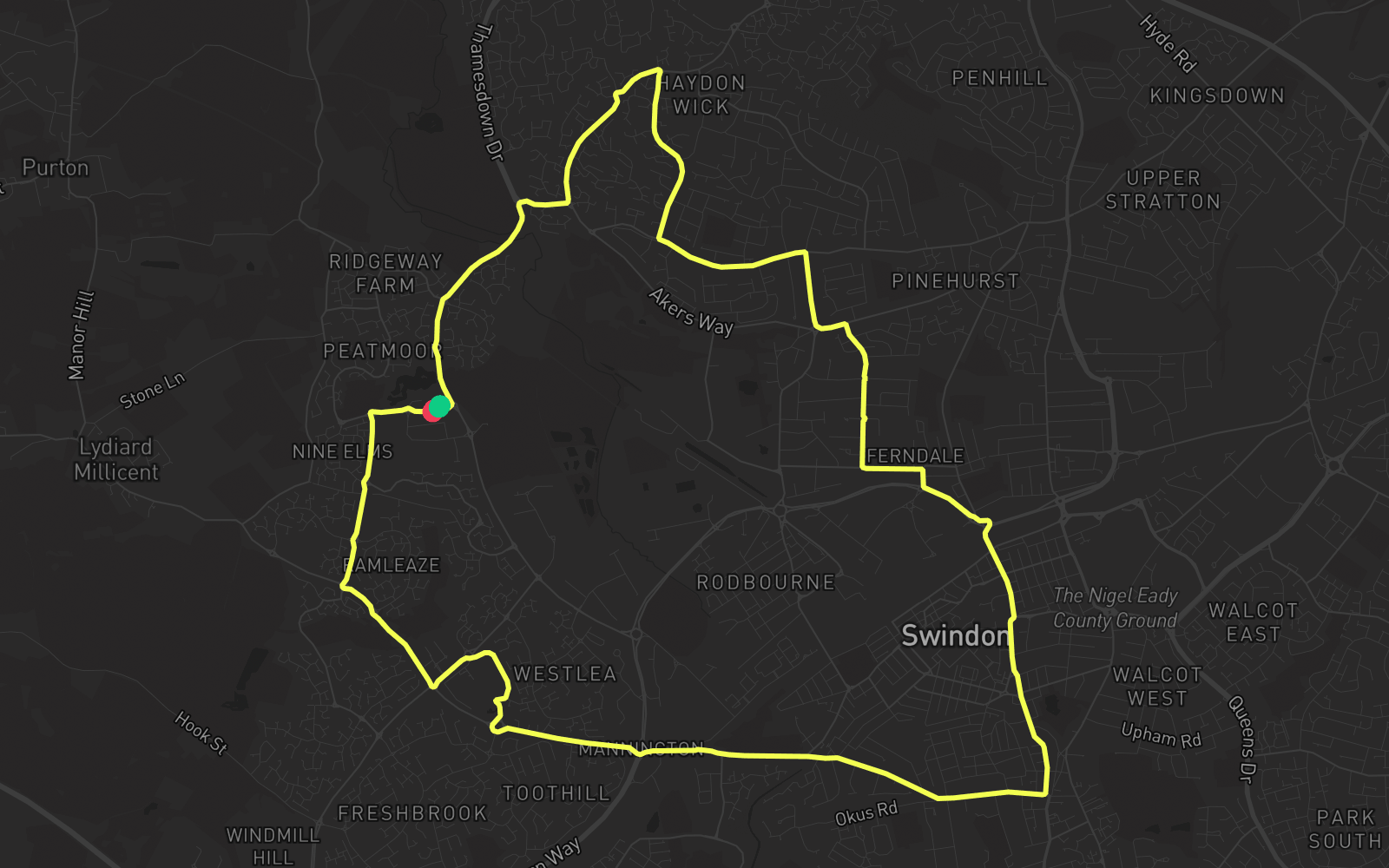 Route 4 route map