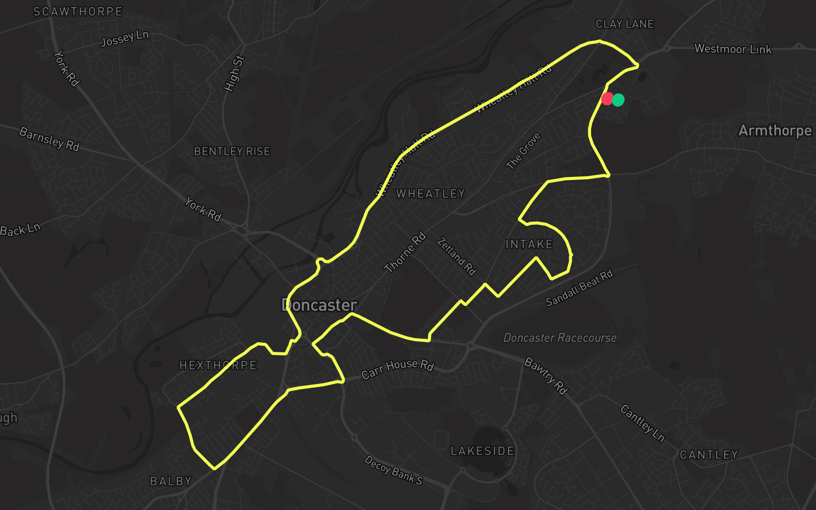 Route 2 route map