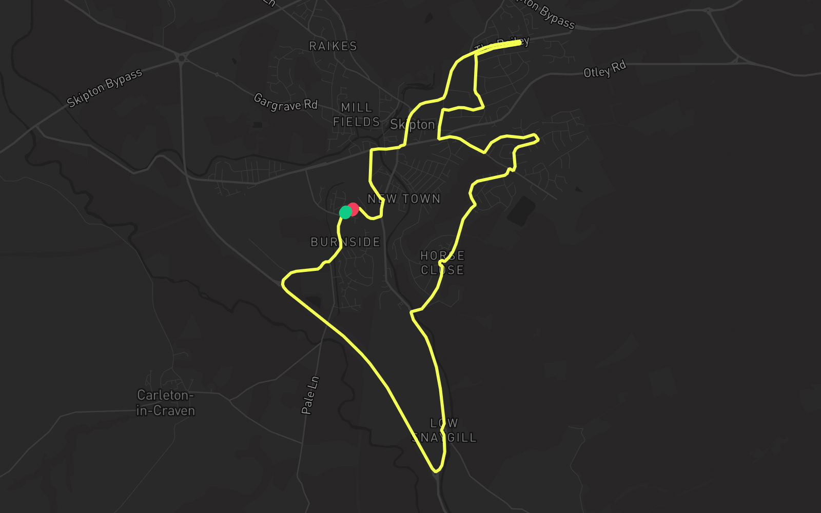 Route 5 route map
