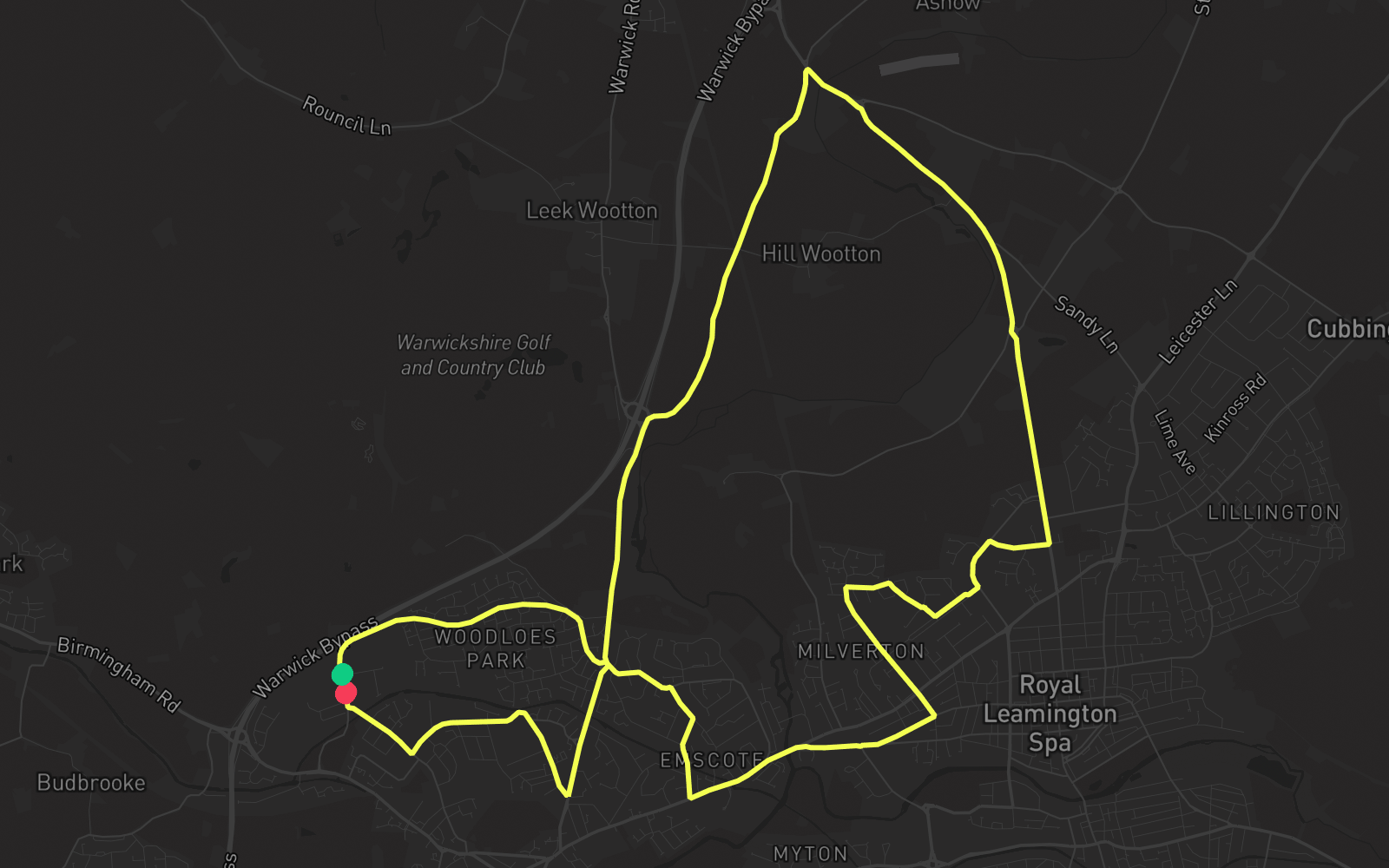 Route 4 route map