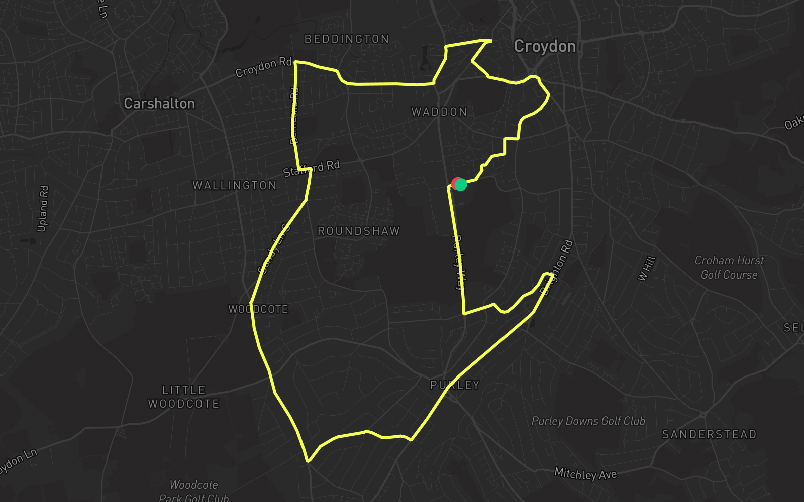 Route 5 route map