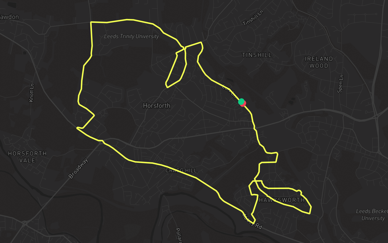 Route 1 route map