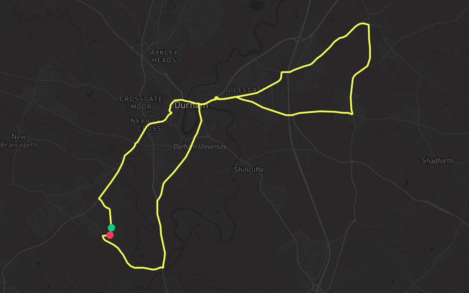 Route 5 route map
