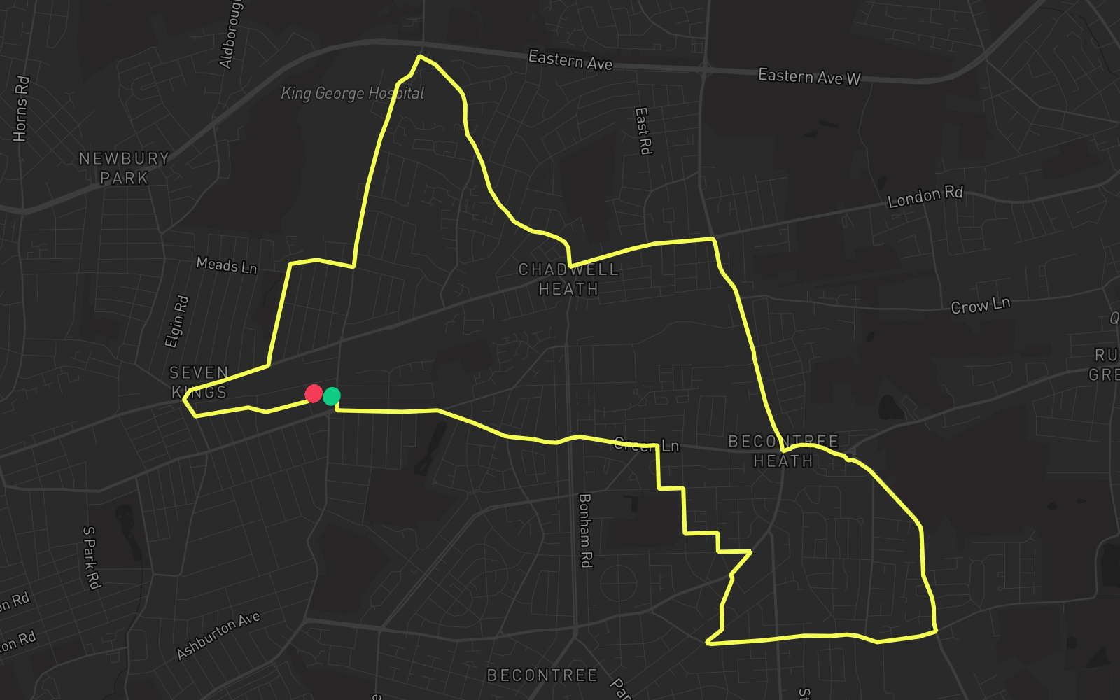 Route 3 route map