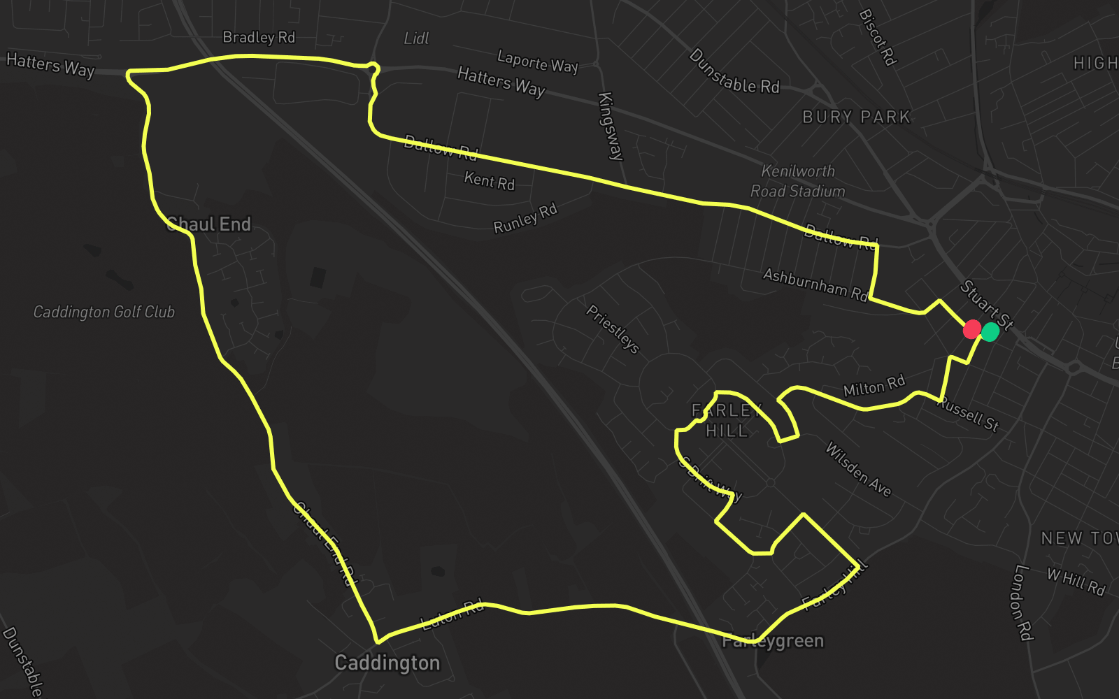 Route 4 route map