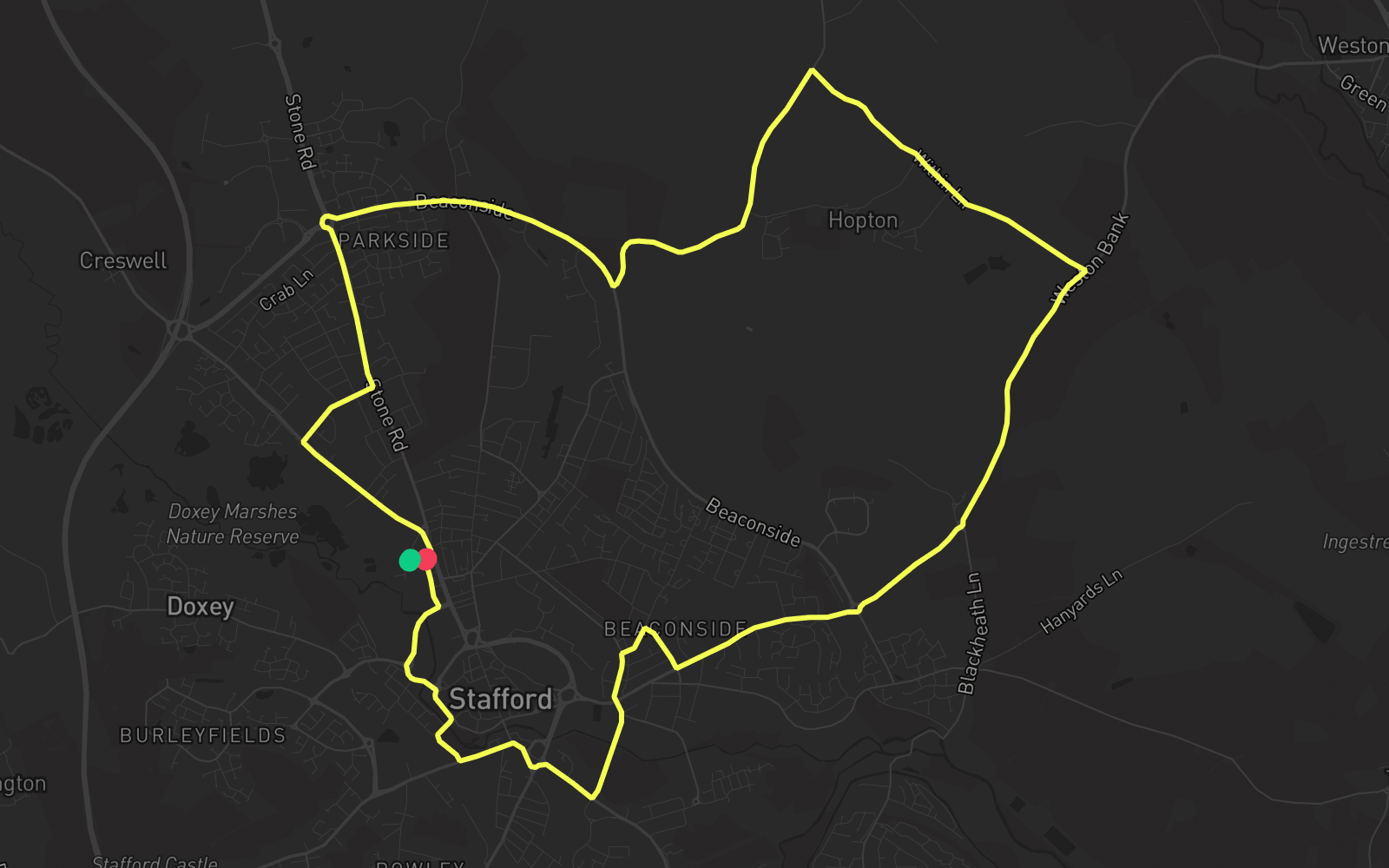 Route 2 route map