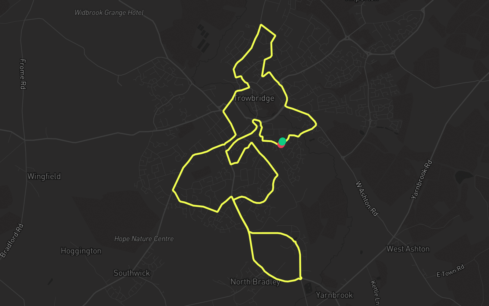 Route 4 route map