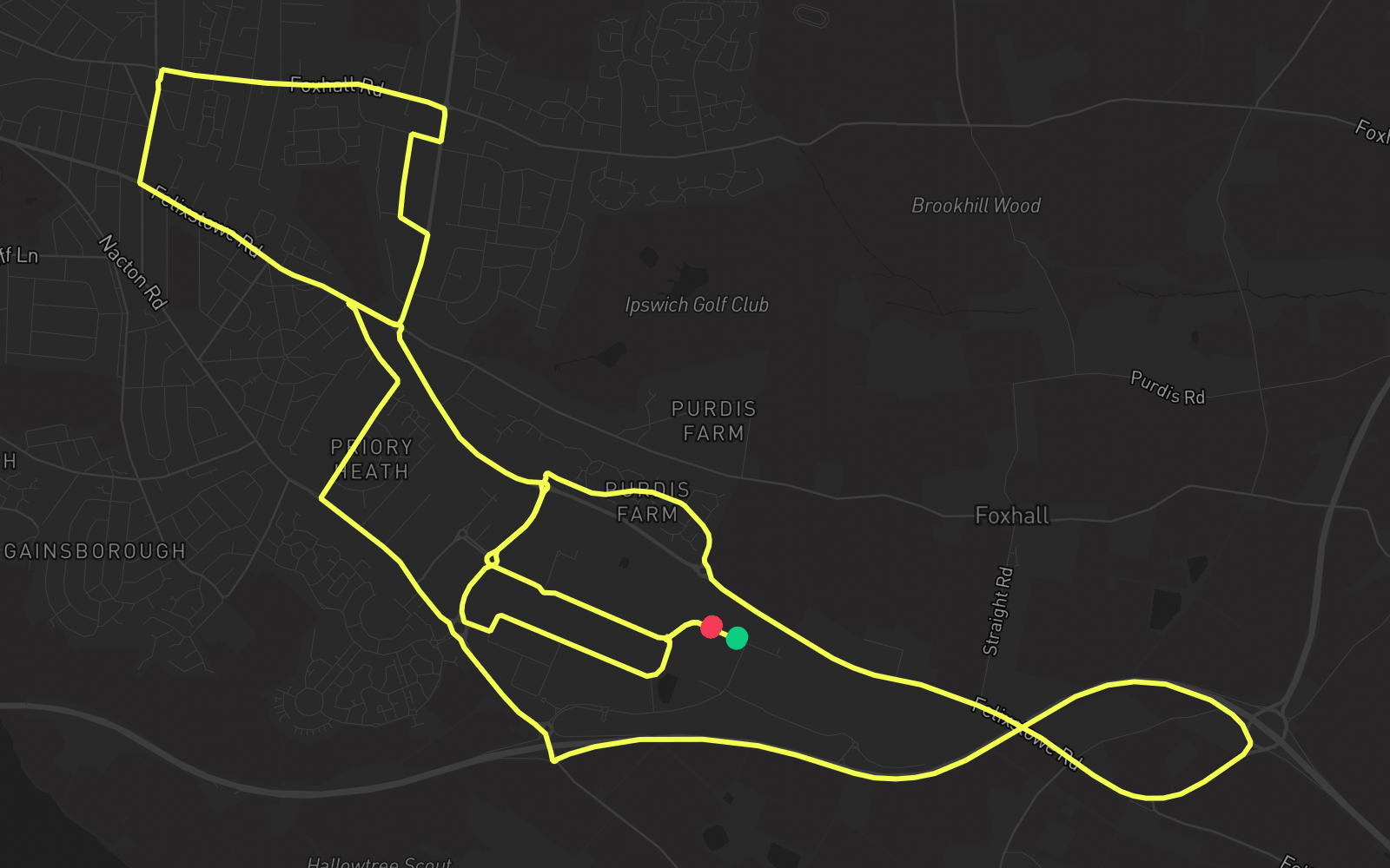Route 4 route map