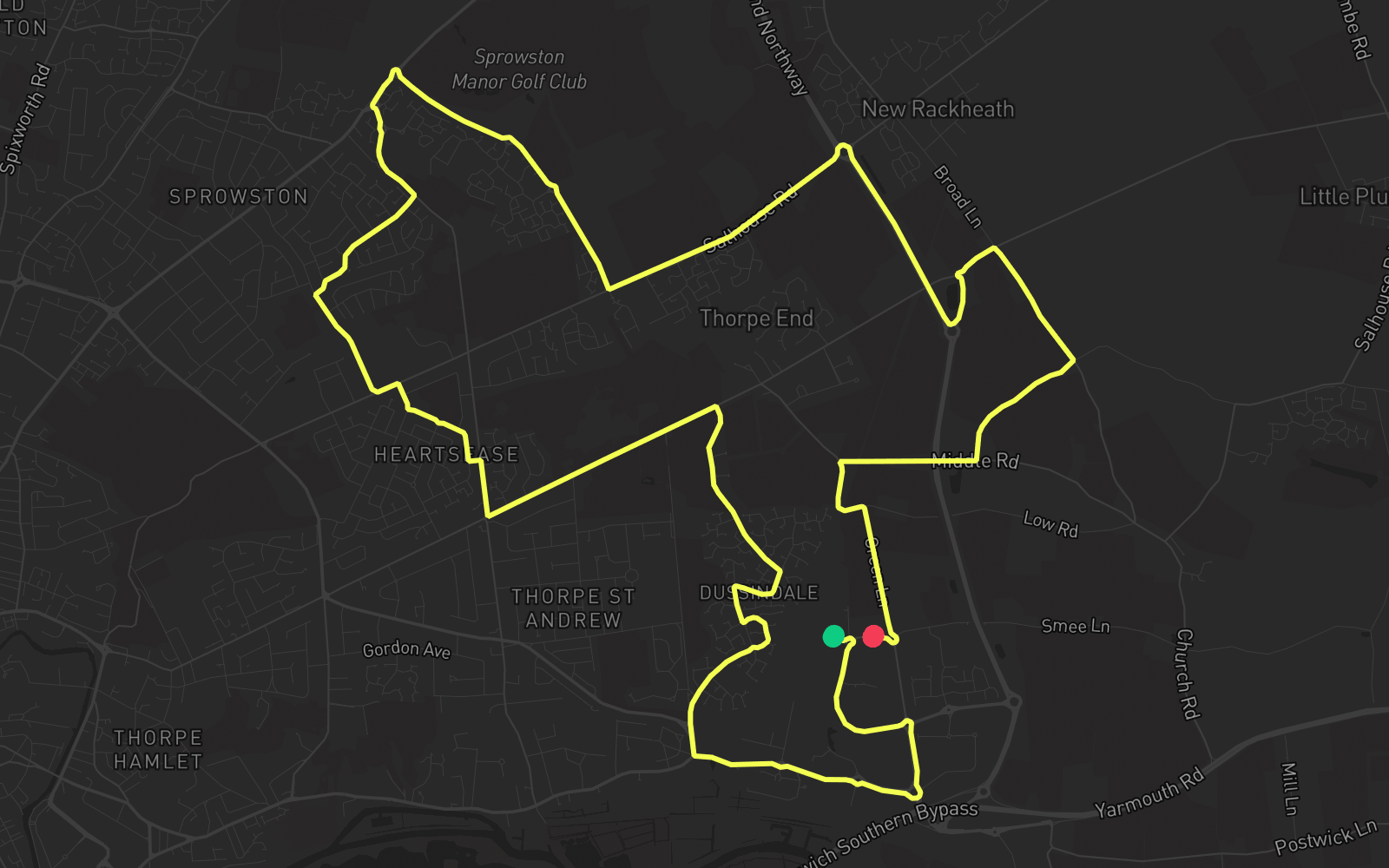 Route 4 route map