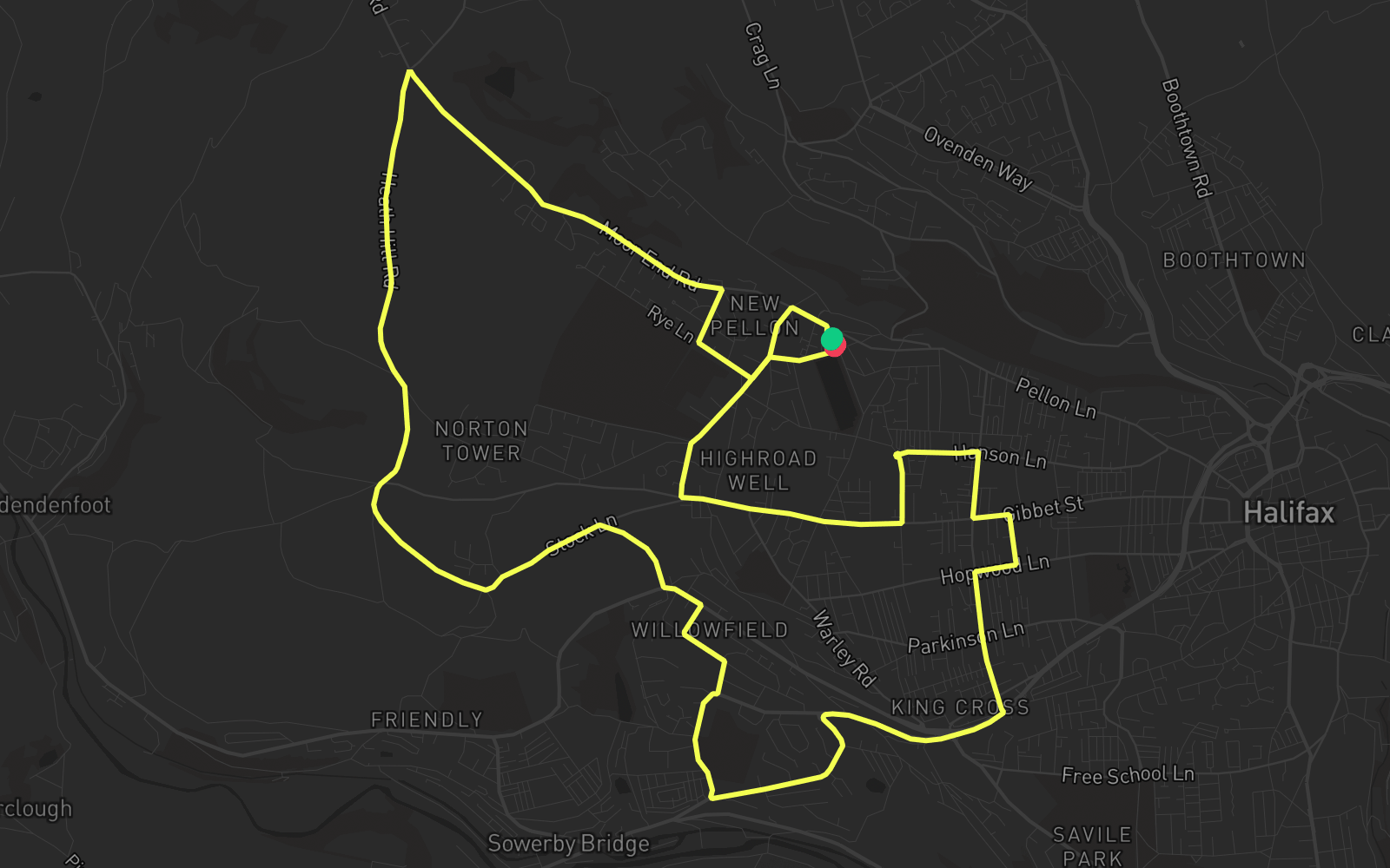 Route 4 route map