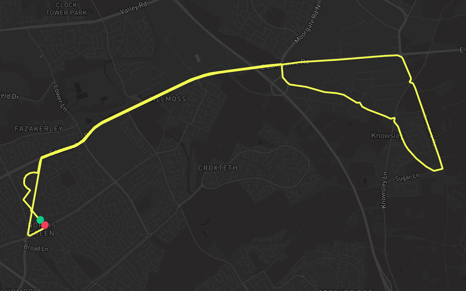 Route 4 route map