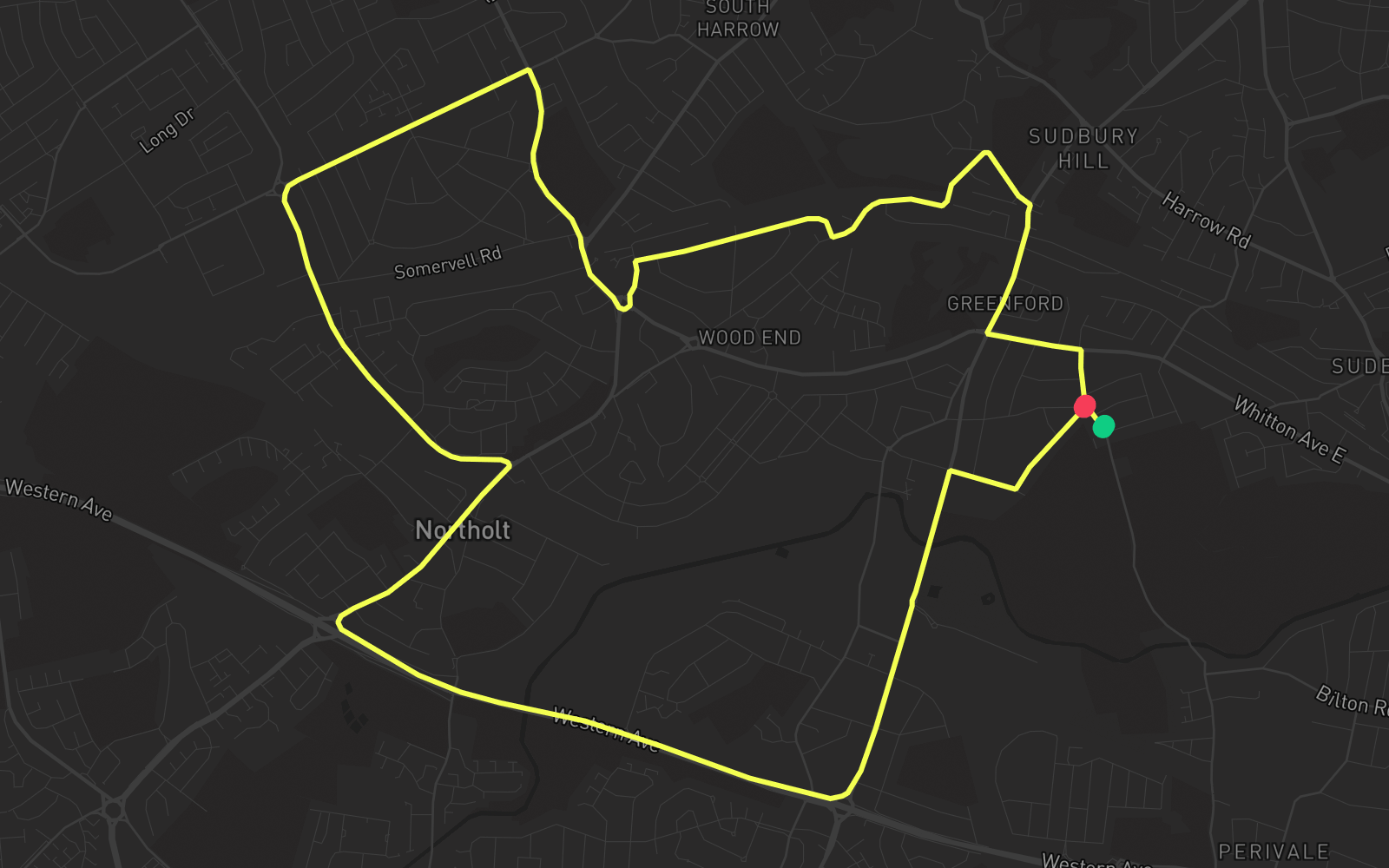 Route 4 route map
