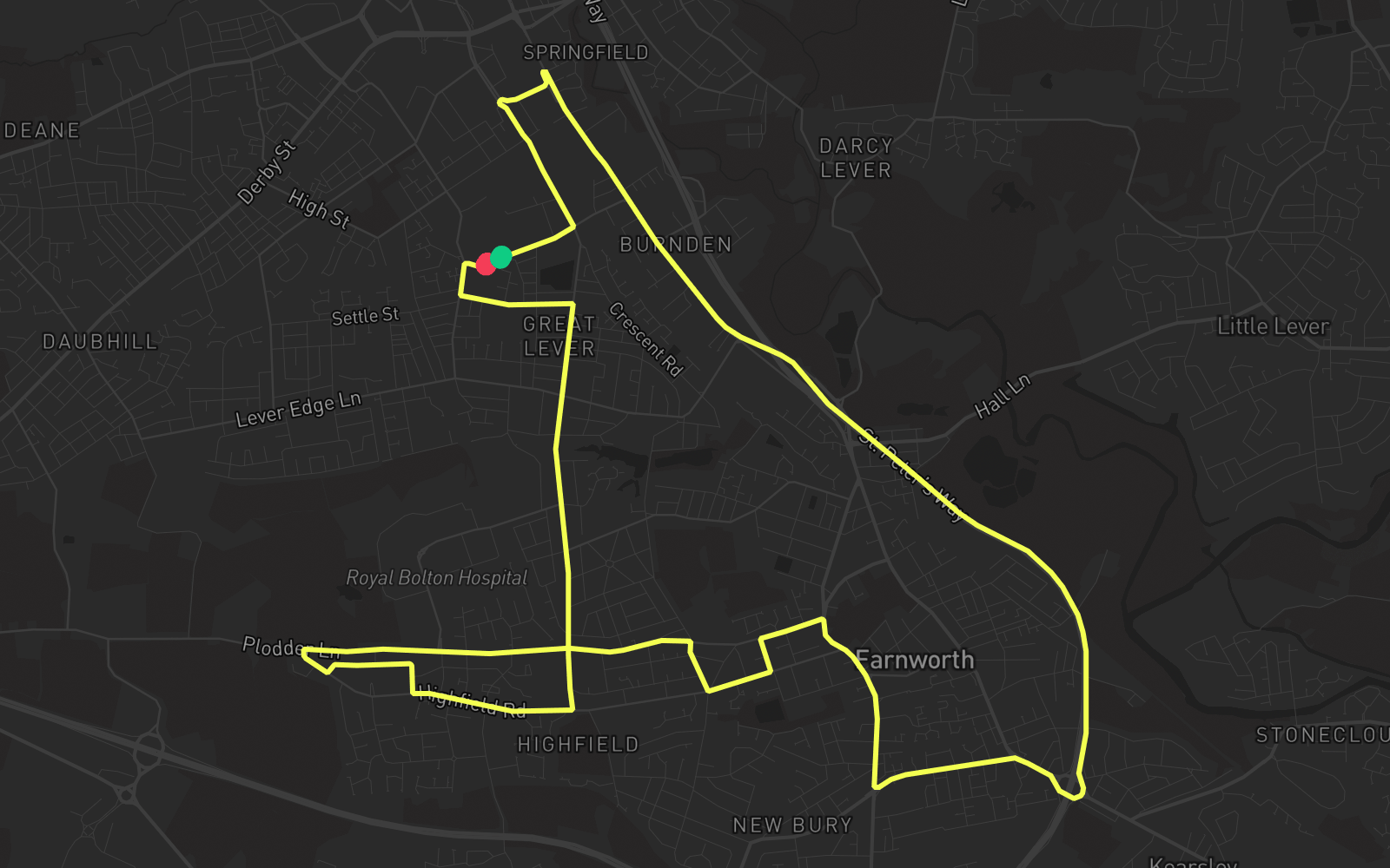 Route 3 route map