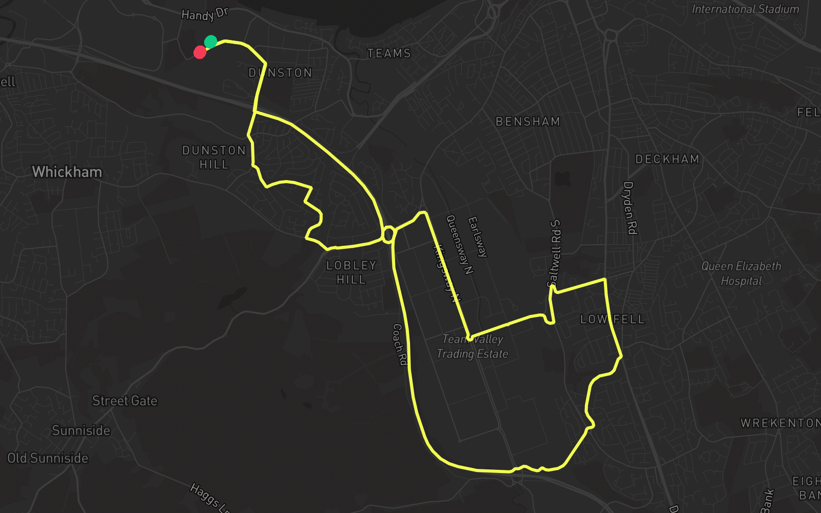 Route 4 route map